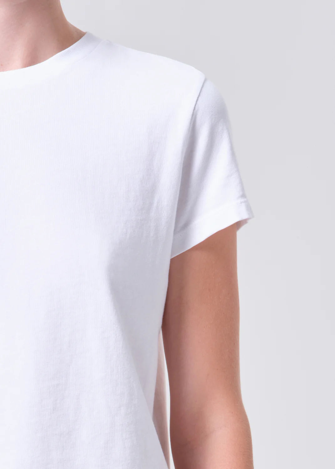 LONG LINE ADINE TEE - WHITE