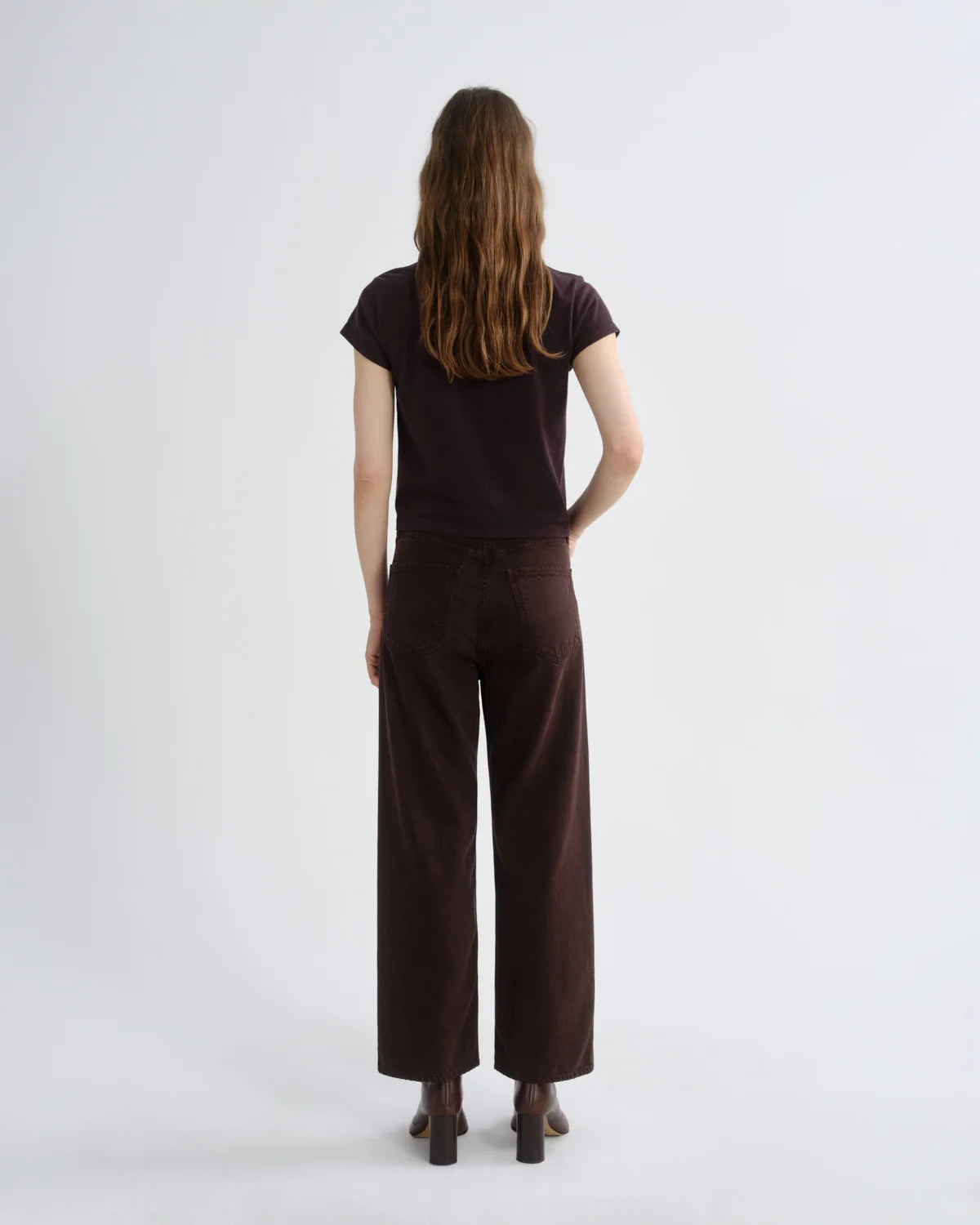 REN HIGH RISE STRAIGHT - SLOE BERRY