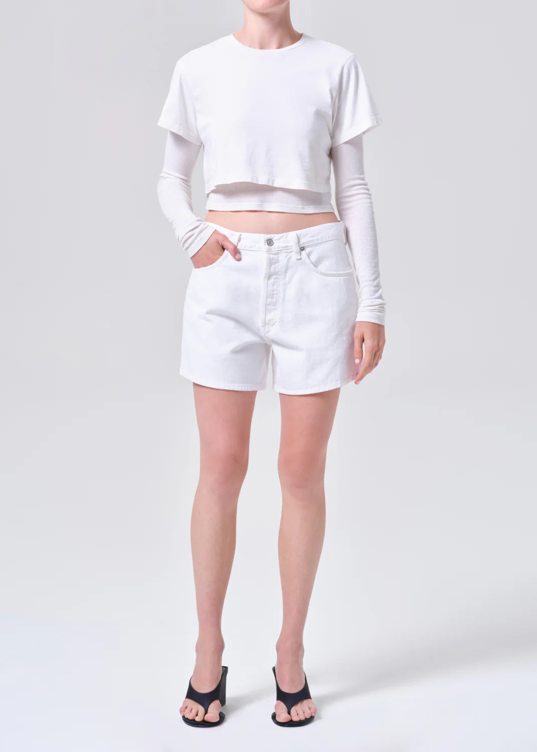 LEITH SHORT - MARSHMALLOW