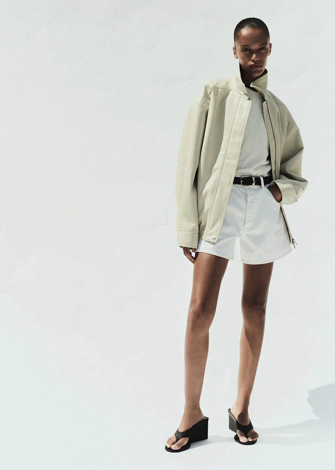 LEITH SHORT - MARSHMALLOW