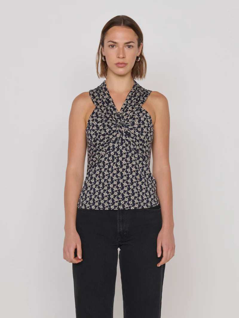 ANAIS HALTER TANK - TUSCAN FLORAL