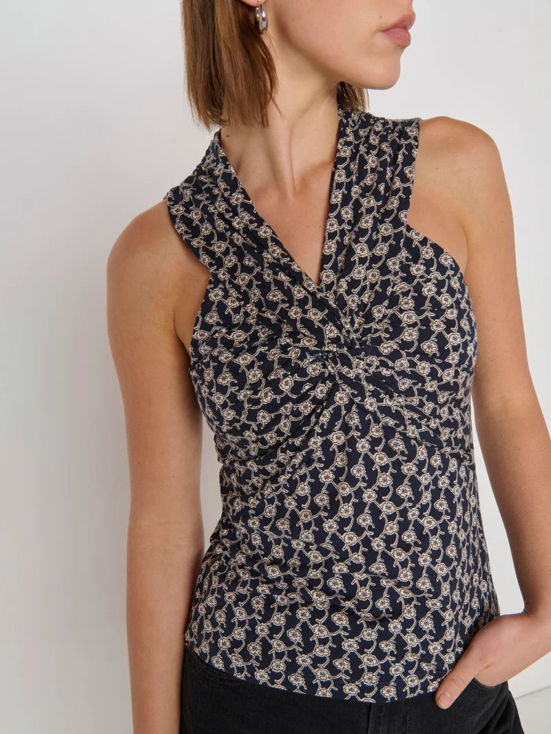 ANAIS HALTER TANK - TUSCAN FLORAL