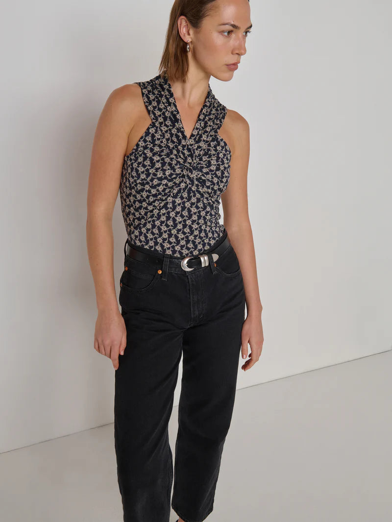ANAIS HALTER TANK - TUSCAN FLORAL