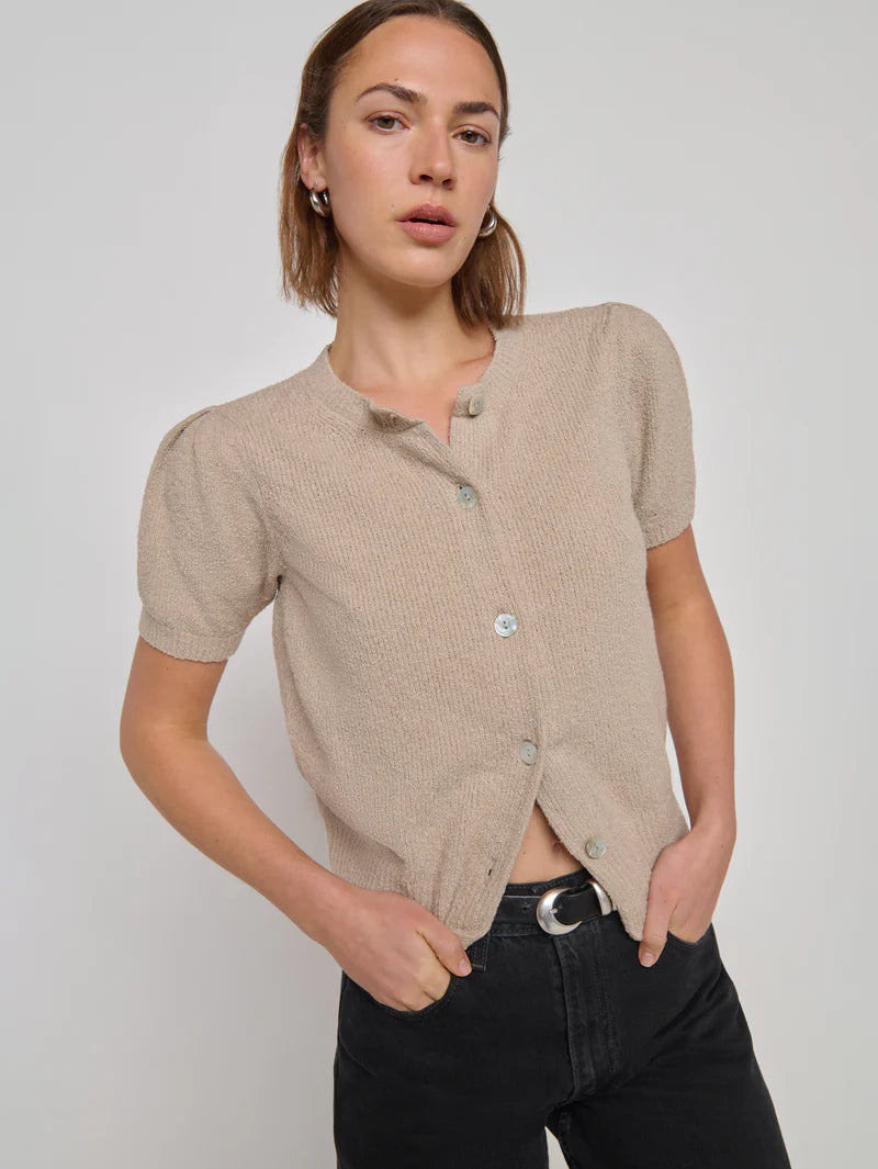 ANNE MARIE CARDIGAN - FEATHER