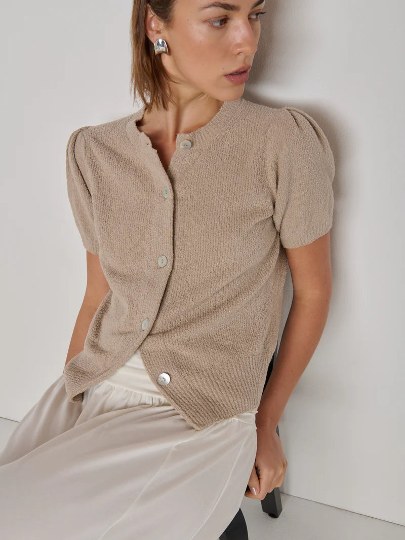 ANNE MARIE CARDIGAN - FEATHER