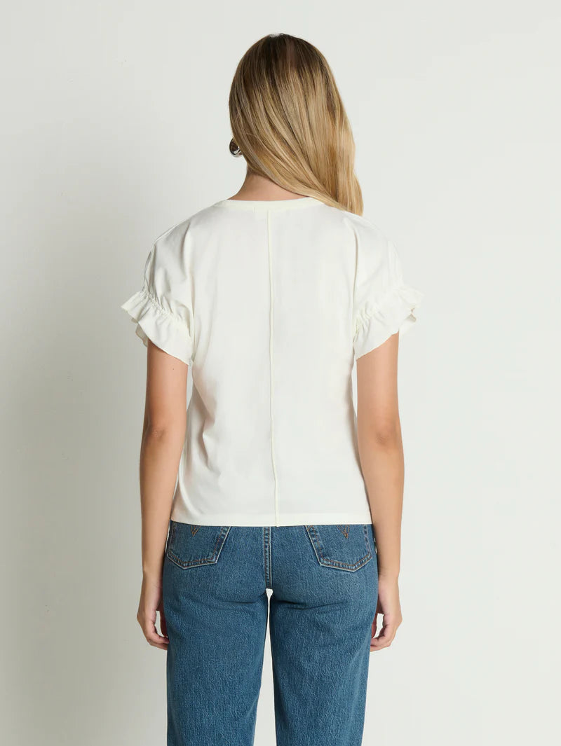 ARLINE TOP - PORCELAIN