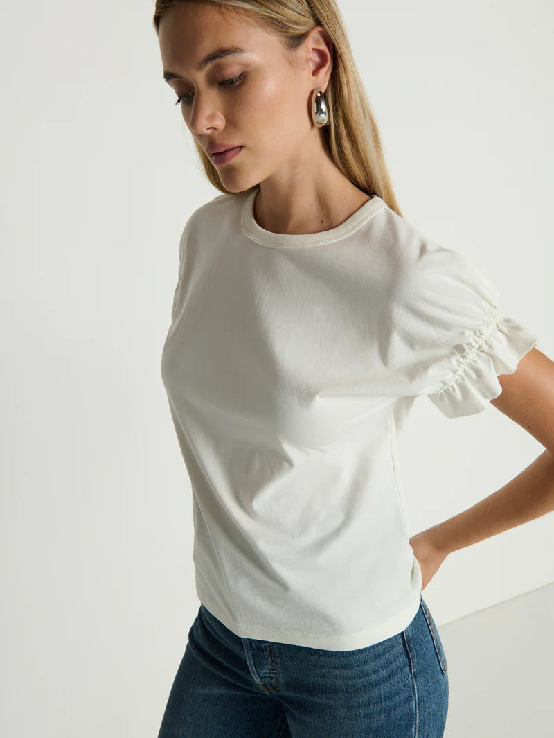 ARLINE TOP - PORCELAIN