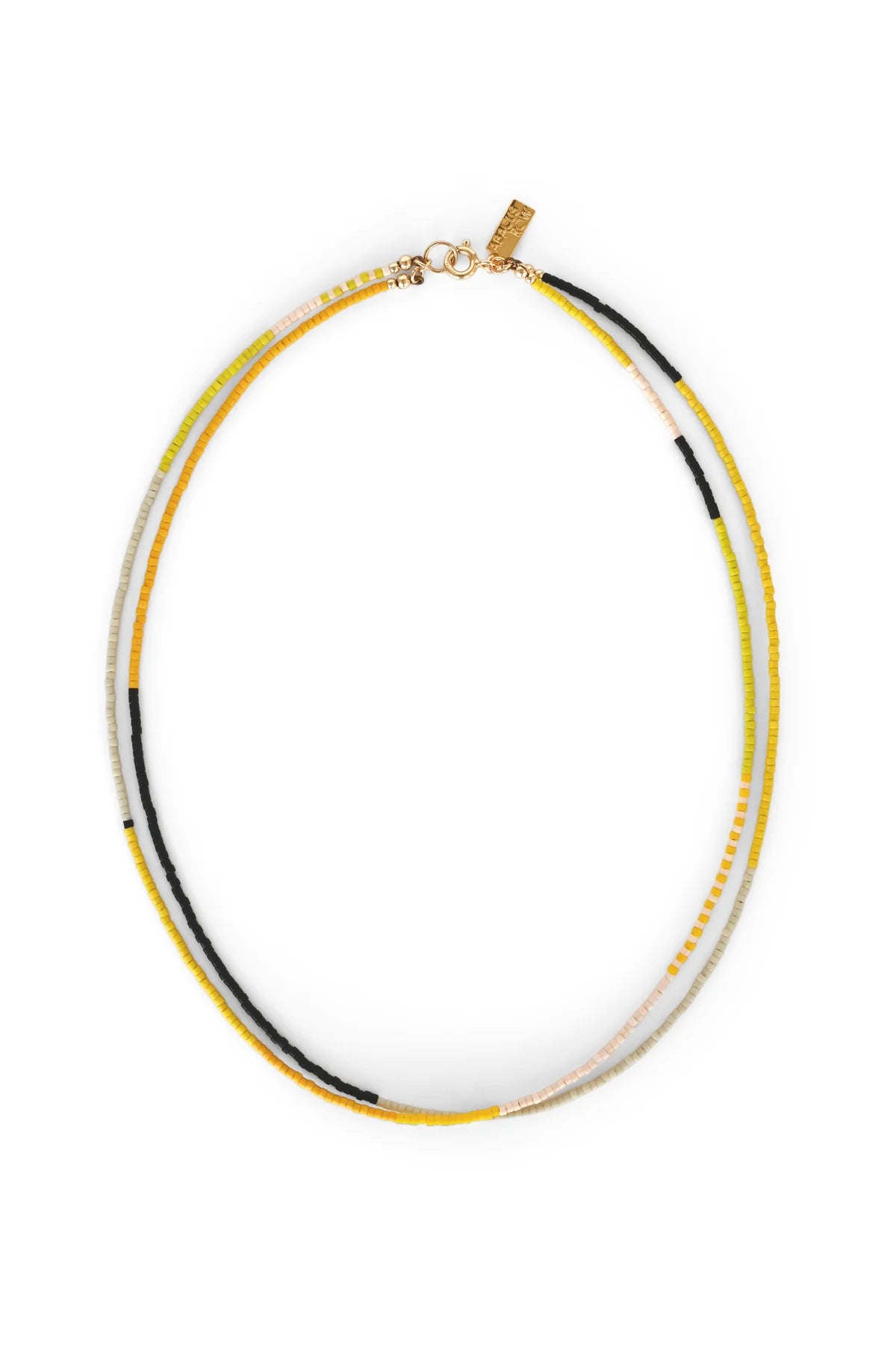 A YELLOW SUN NECKLACE
