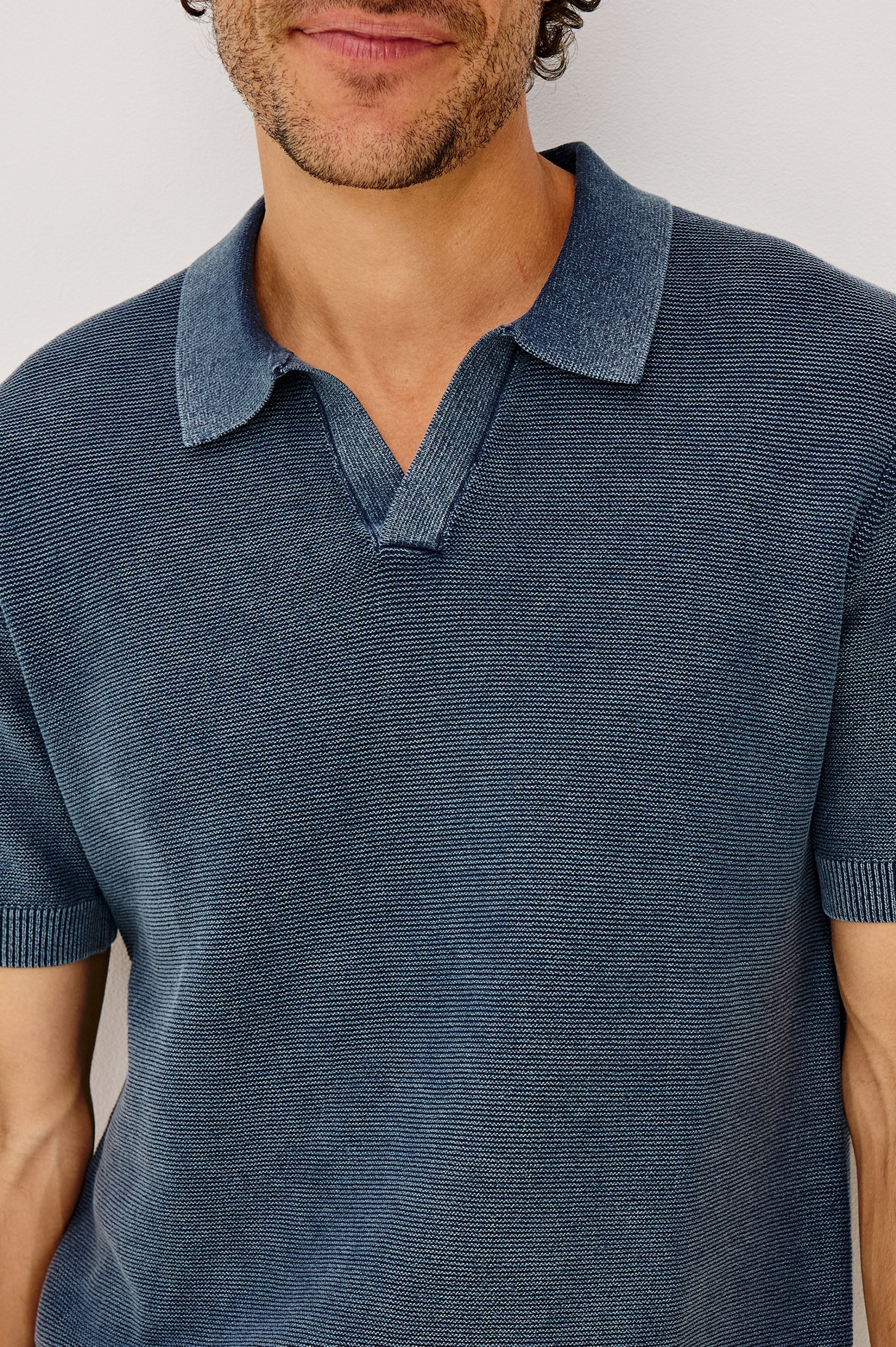 BAKER POLO - SUNWASHED NAVY