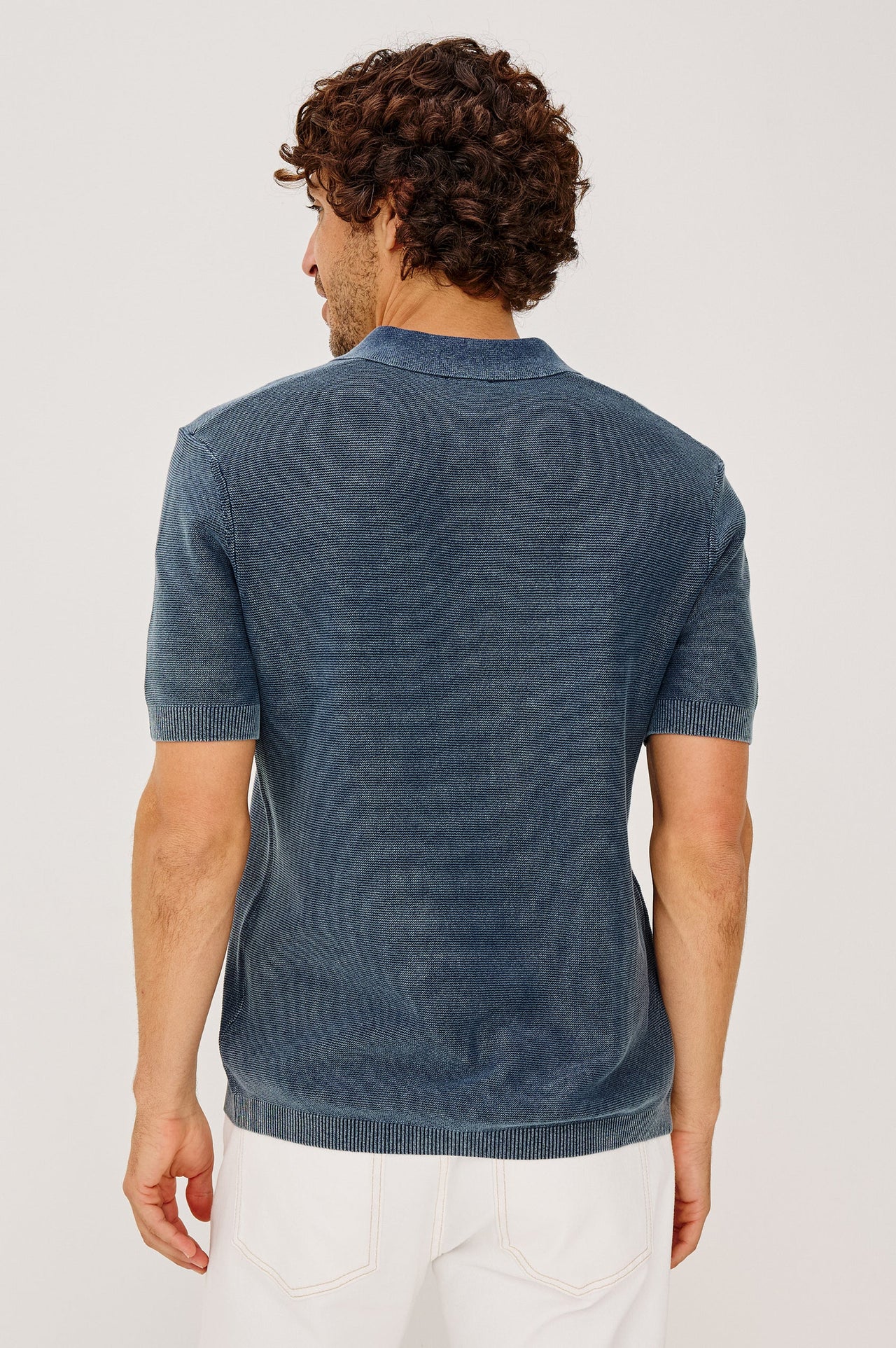 BAKER POLO - SUNWASHED NAVY