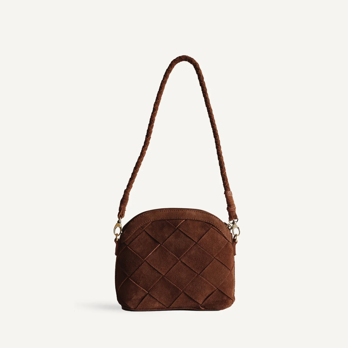 MINI CARMEN - BROWN SUEDE