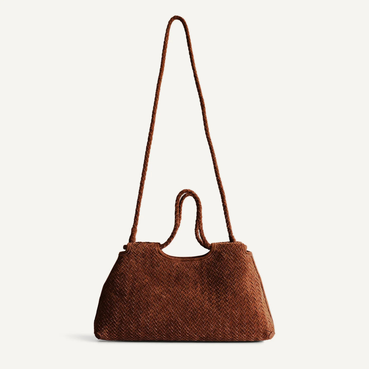 GABINE BAG - BROWN SUEDE
