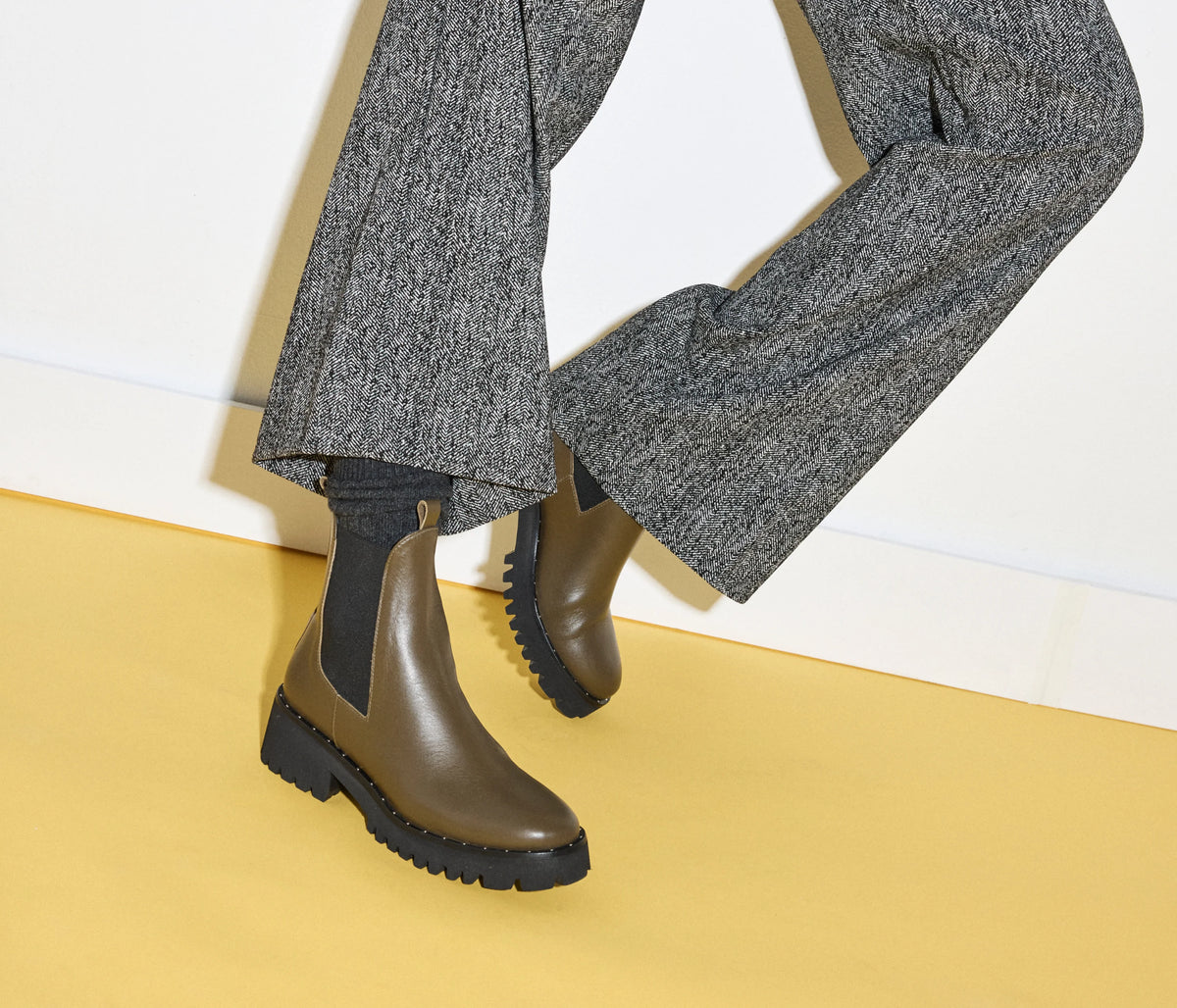 BROOKE BOOT - ALGAE CALF