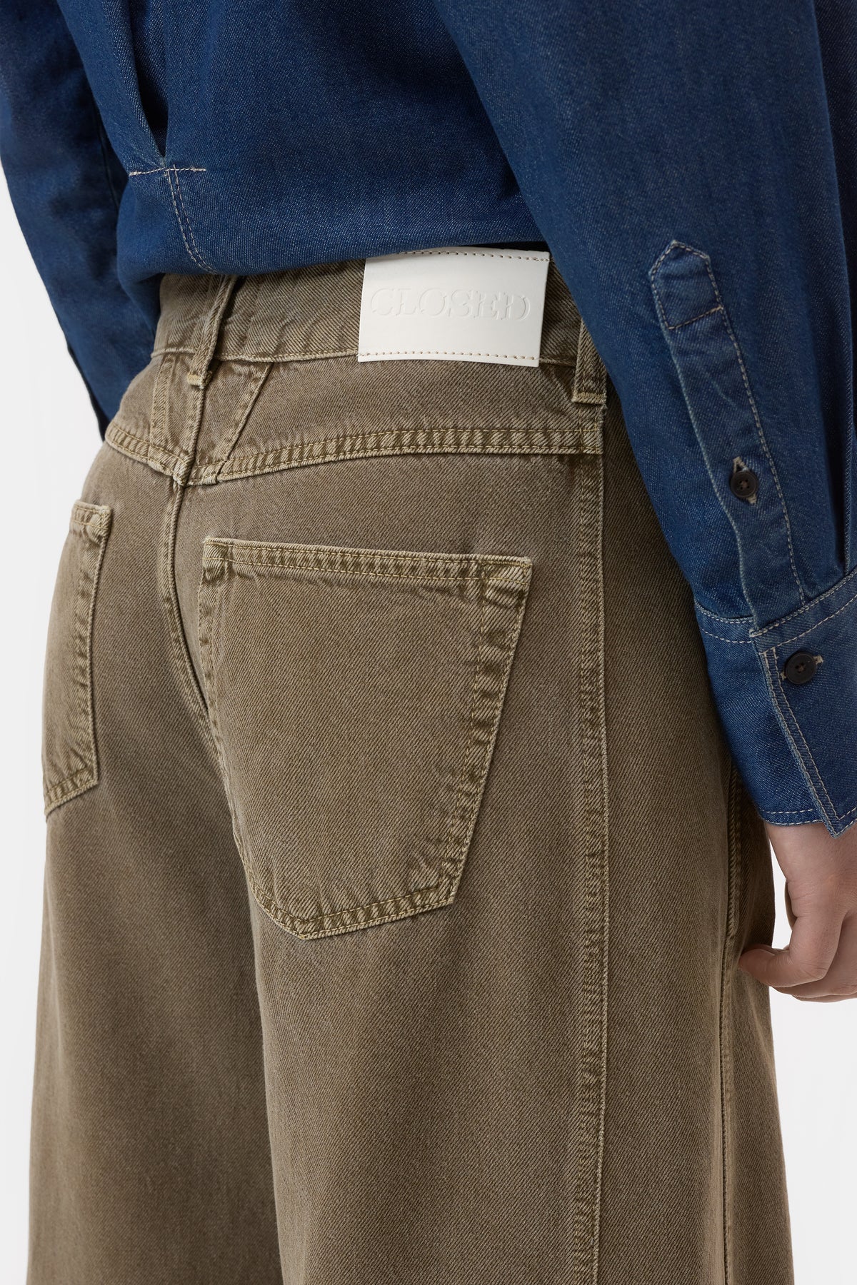 TORI-X BARREL JEAN - TOFFEE BROWN