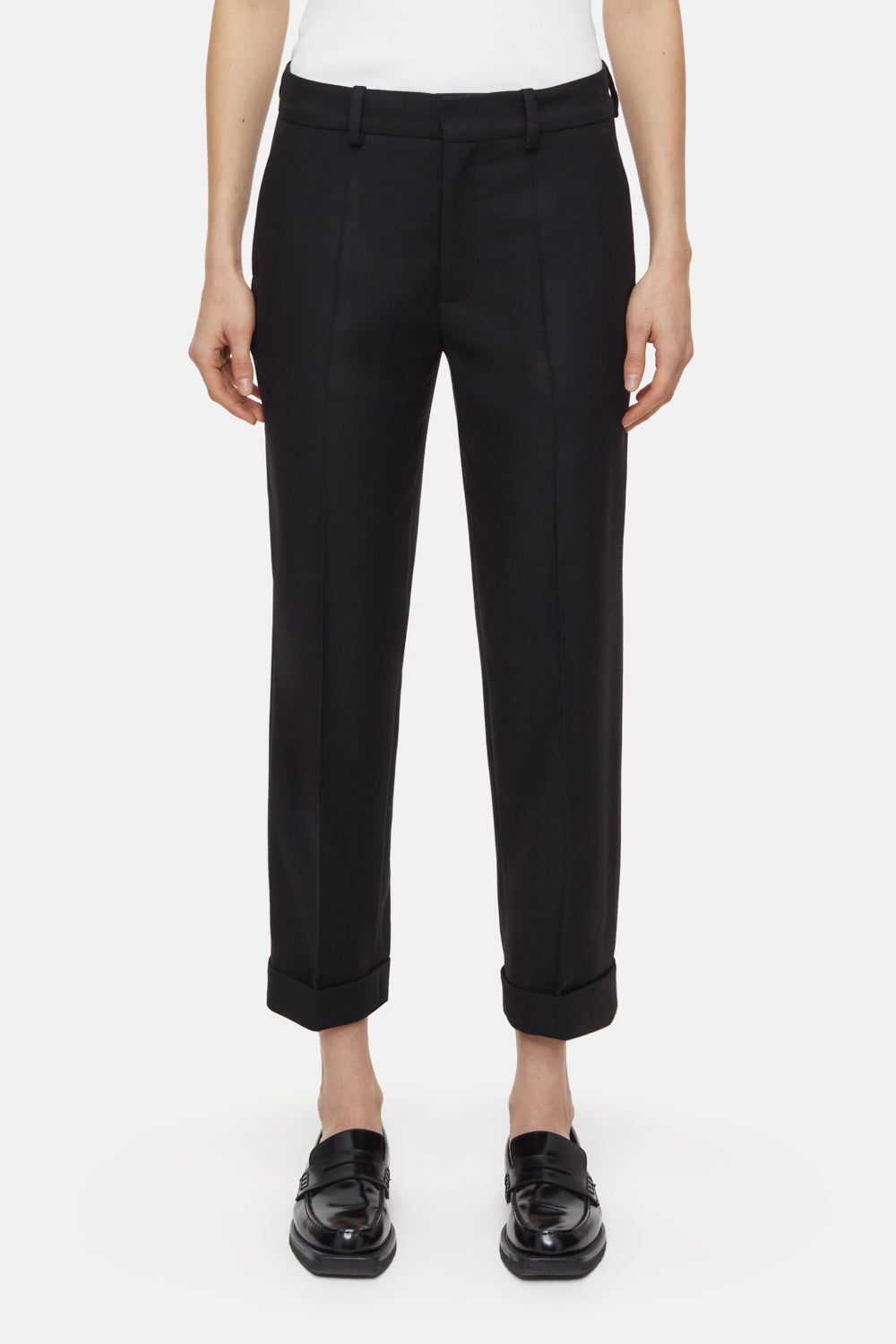 AUCKLEY SLIM PANT - BLACK