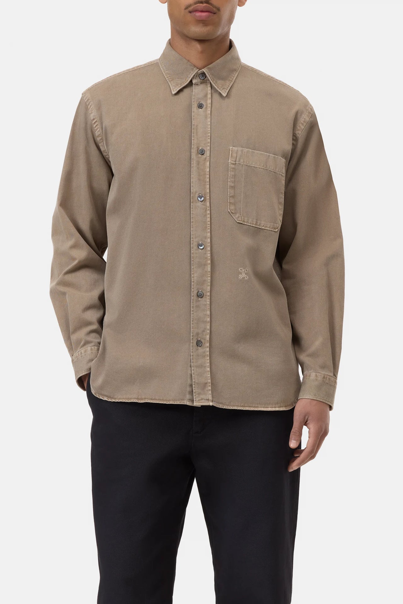 FORMAL ARMY SHIRT - ROCK BEIGE