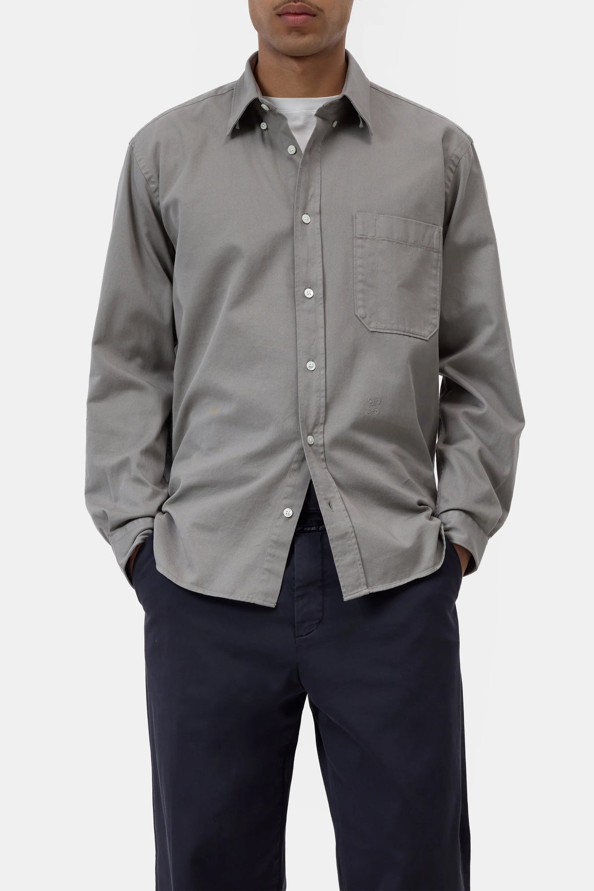 FORMAL ARMY SHIRT - ASH GREY