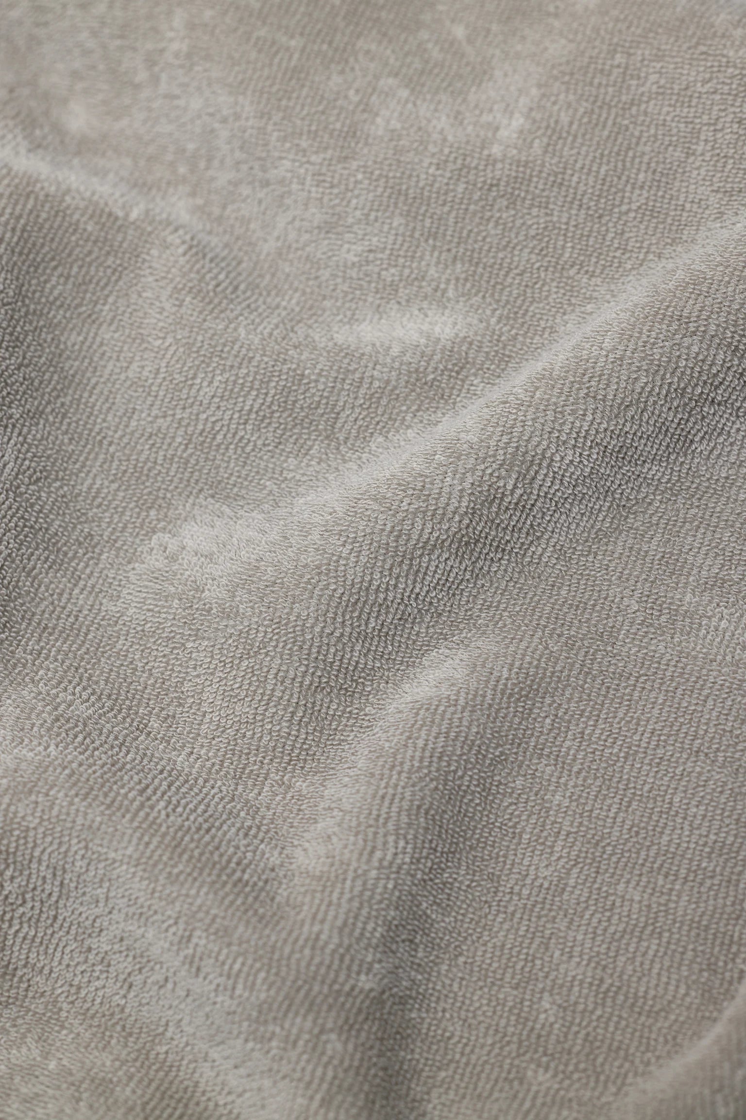 TERRY POLO - MUD GREY
