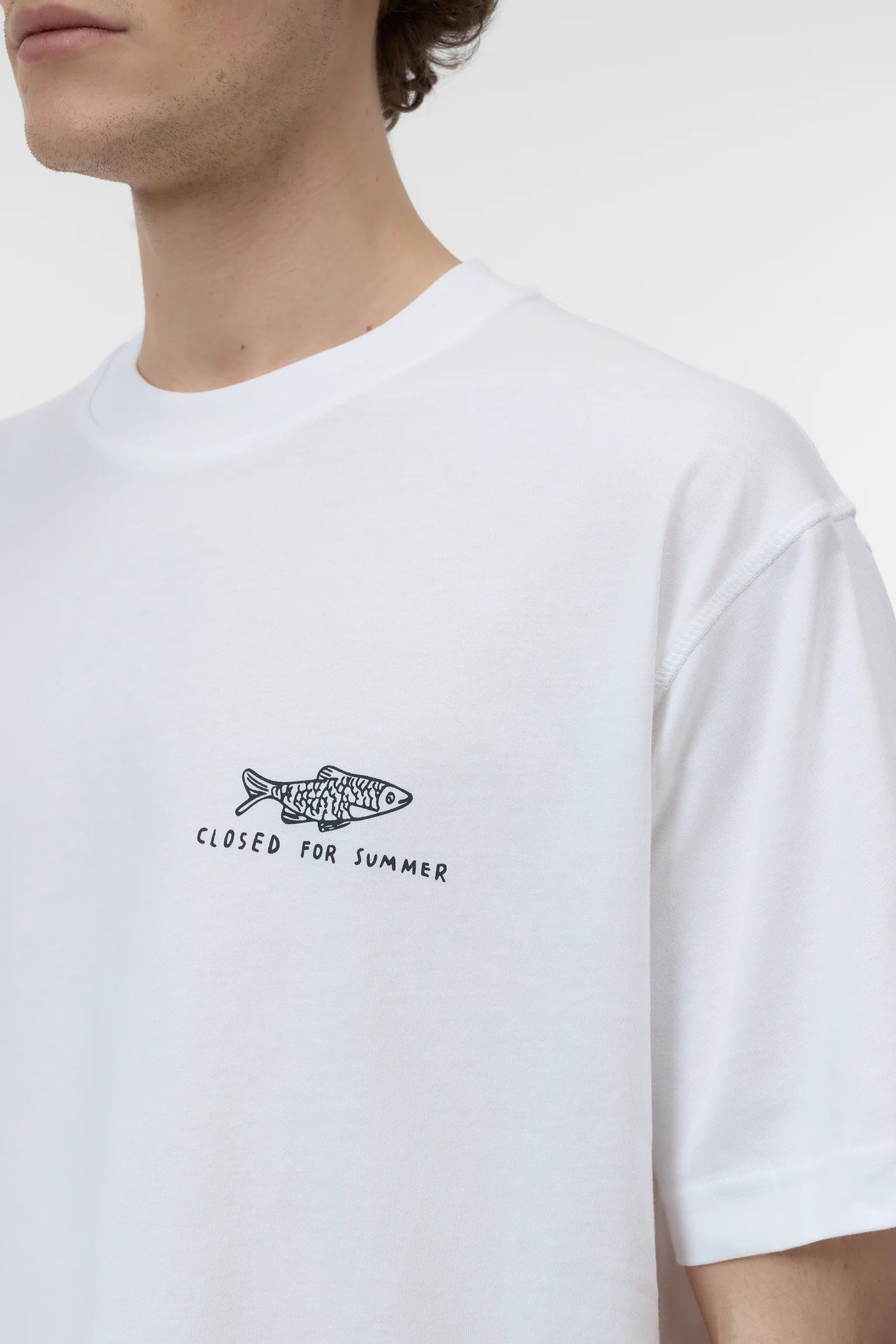 PRINTED TEE - WHITE
