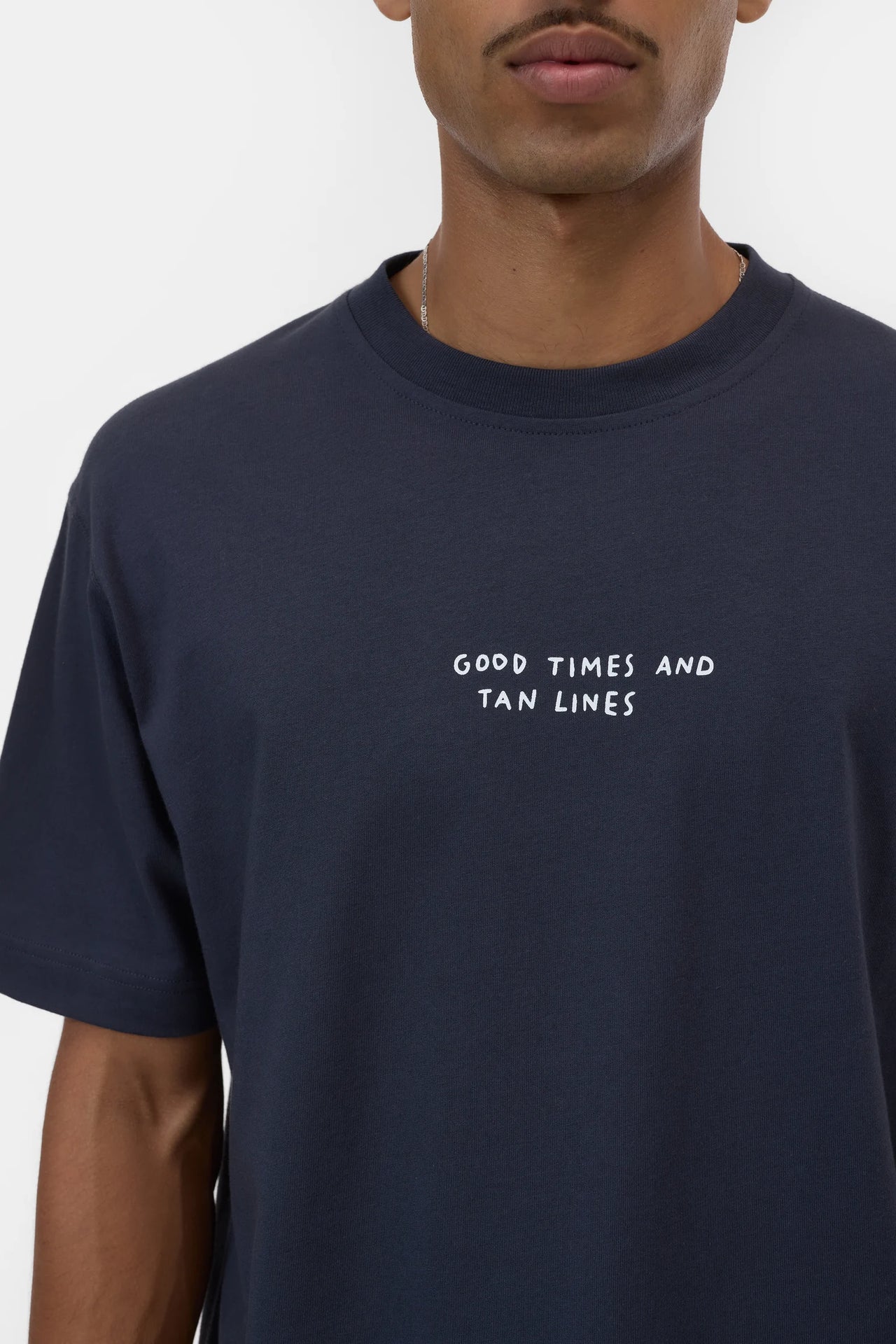 PRINTED TEE - BLACK