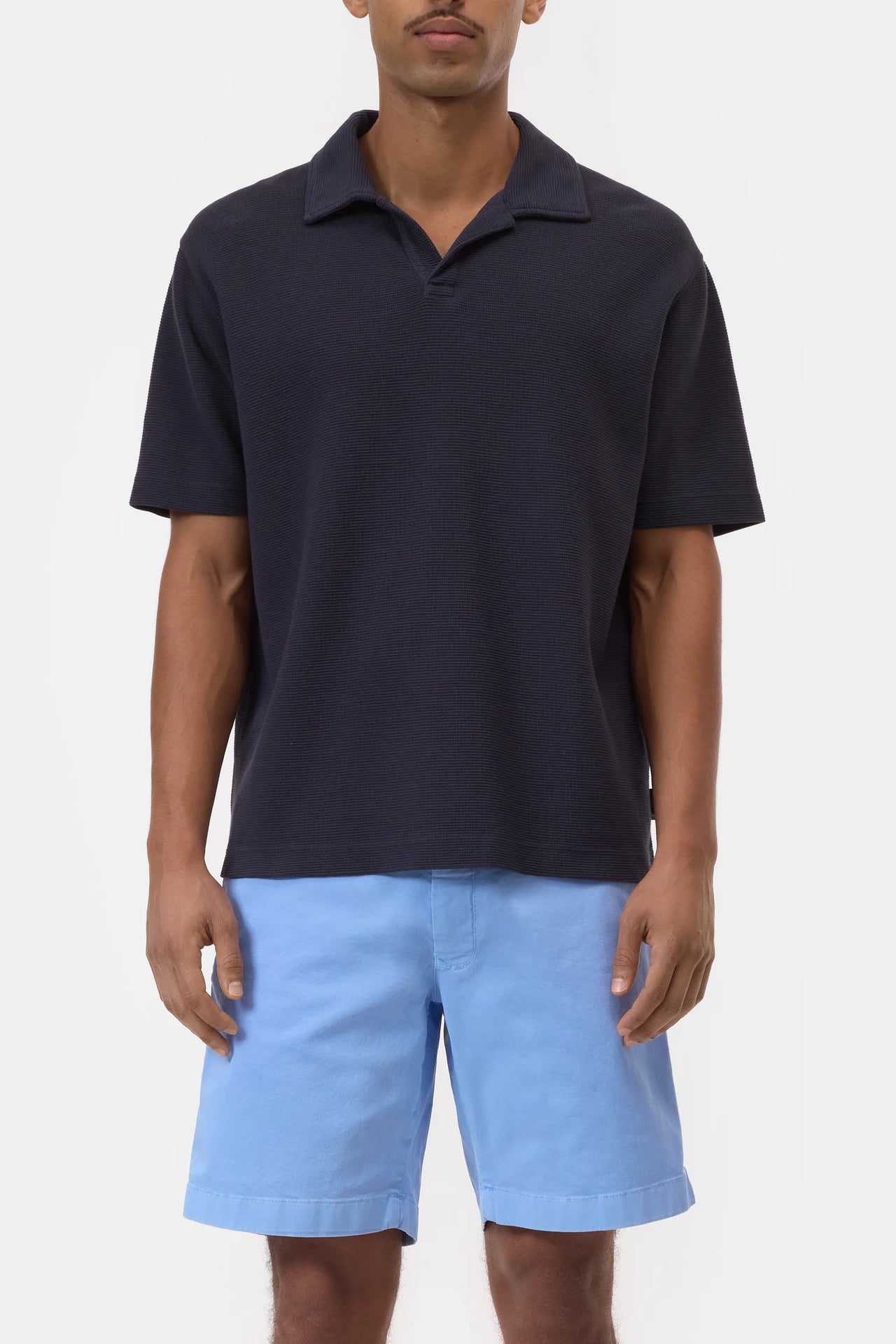 WAFFLE POLO - DARK NIGHT