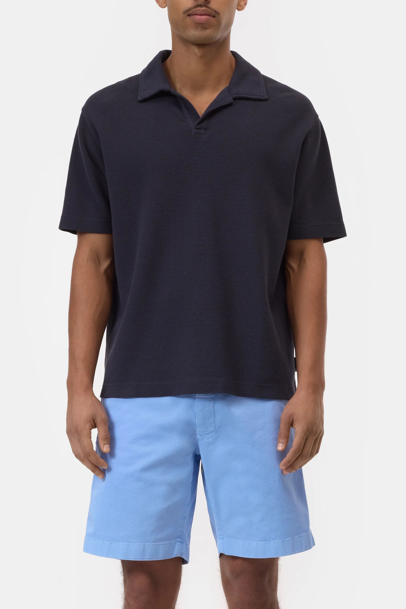 WAFFLE POLO - DARK NIGHT