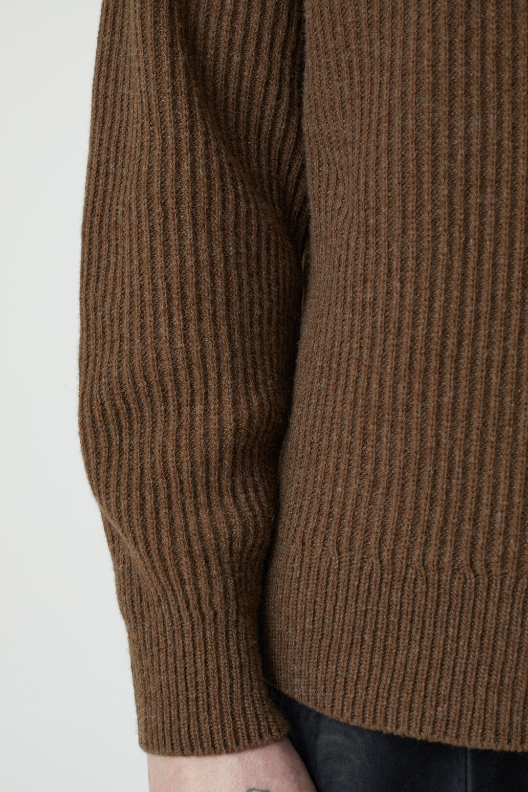 KNITTED SWEATER - OLD PINE