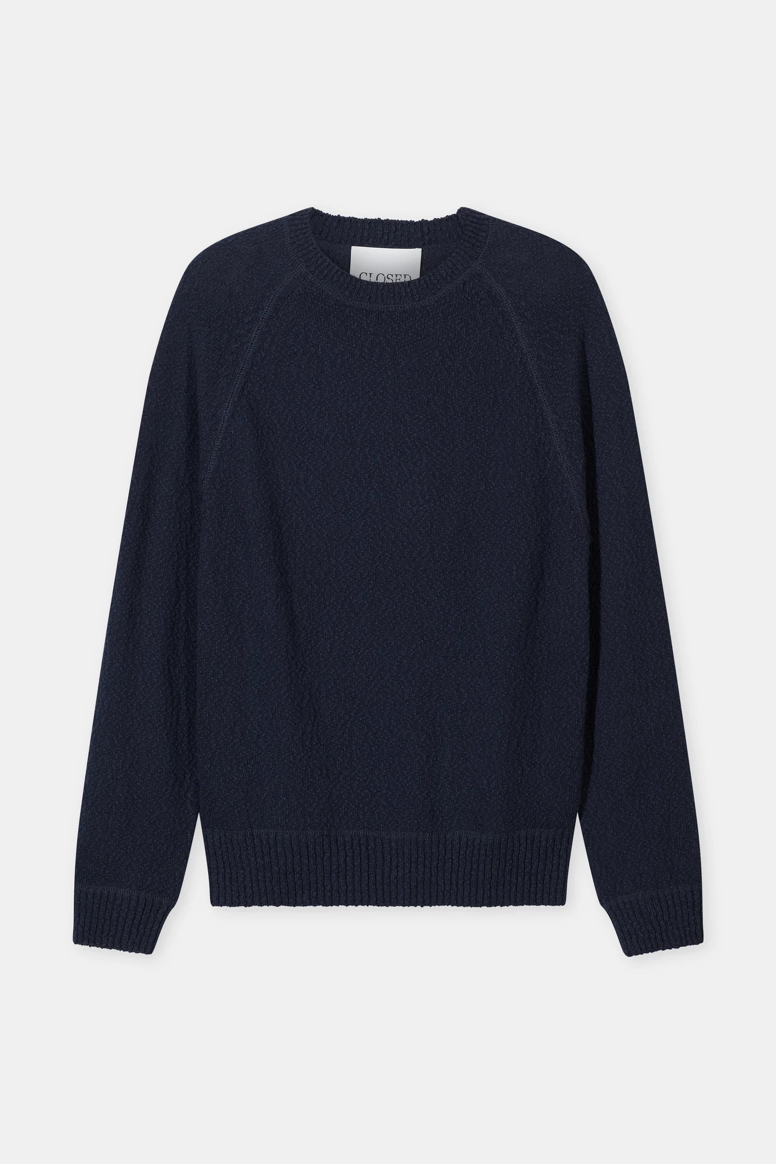 OVERLOCK RAGLAN JUMPER - DARK NIGHT