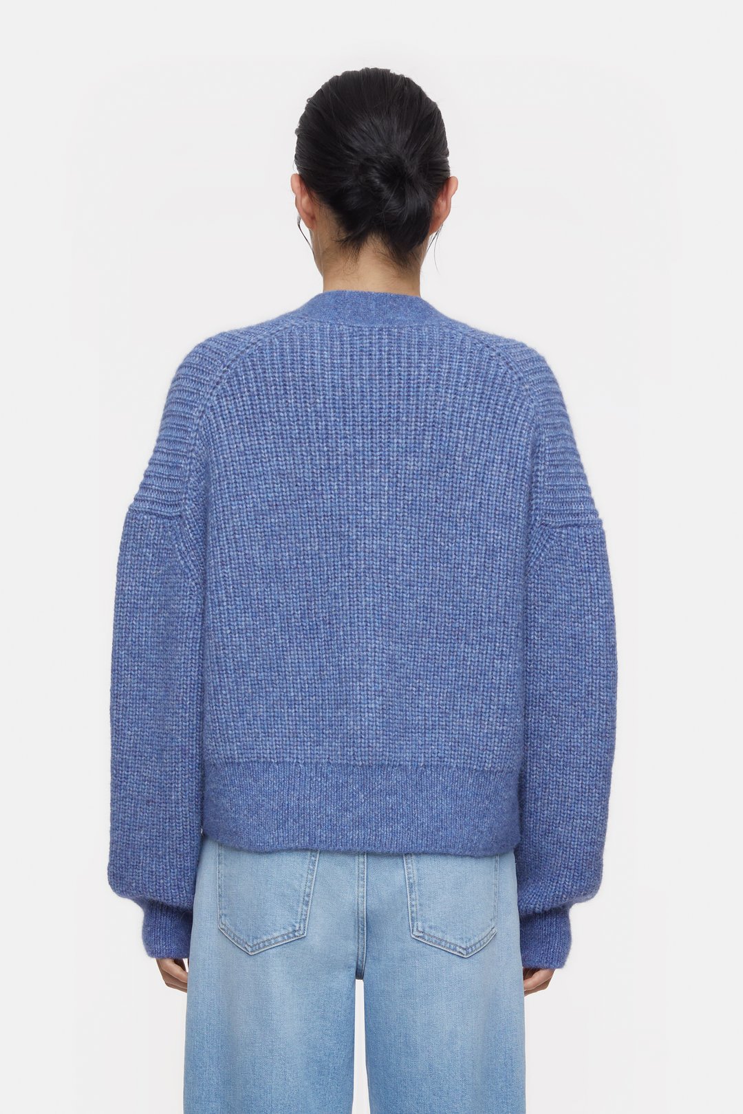 BOXY CARDIGAN - BLUE HORIZON - Assembly Showroom