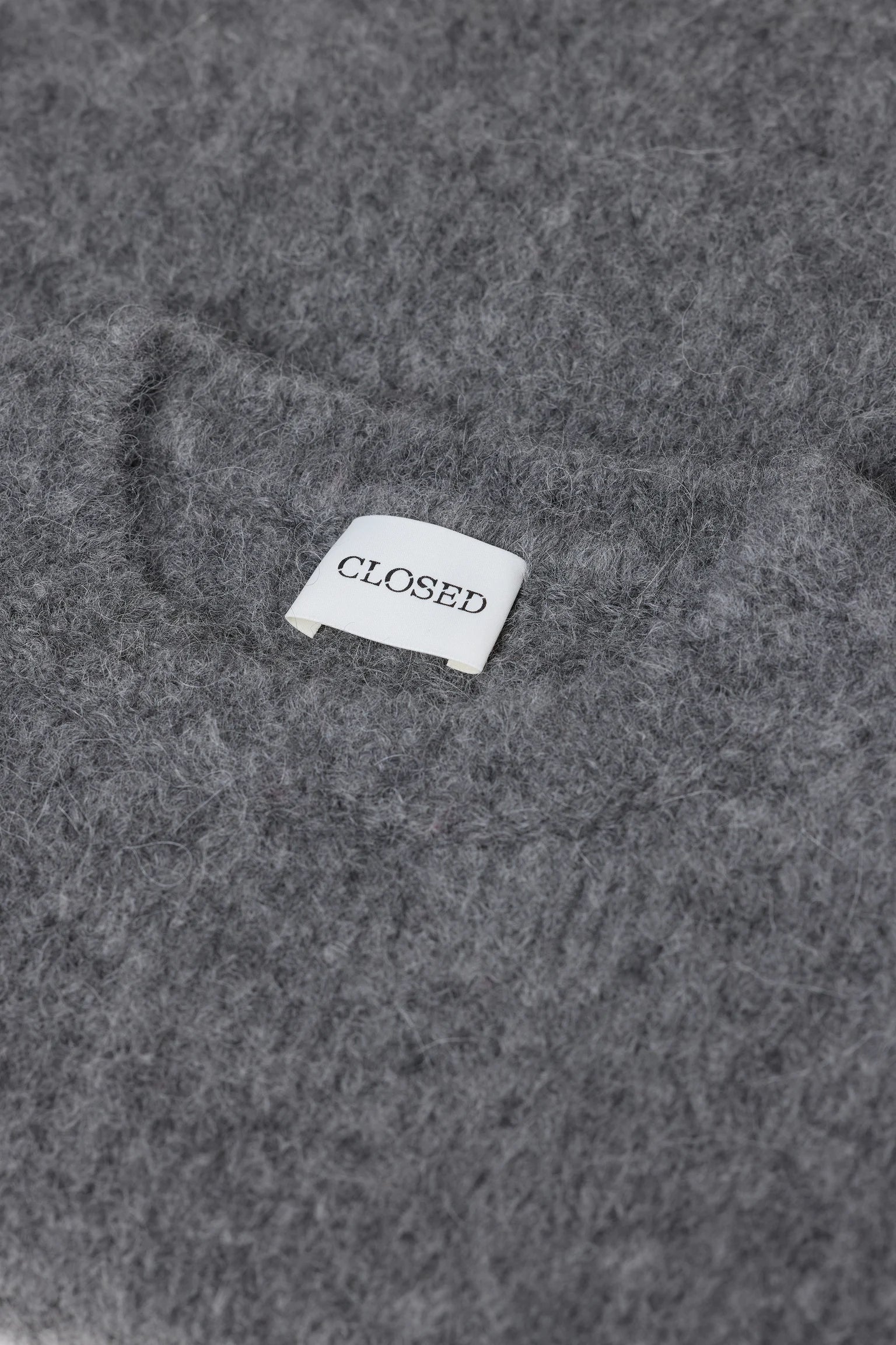 CREW SWEATER - DARK GREY