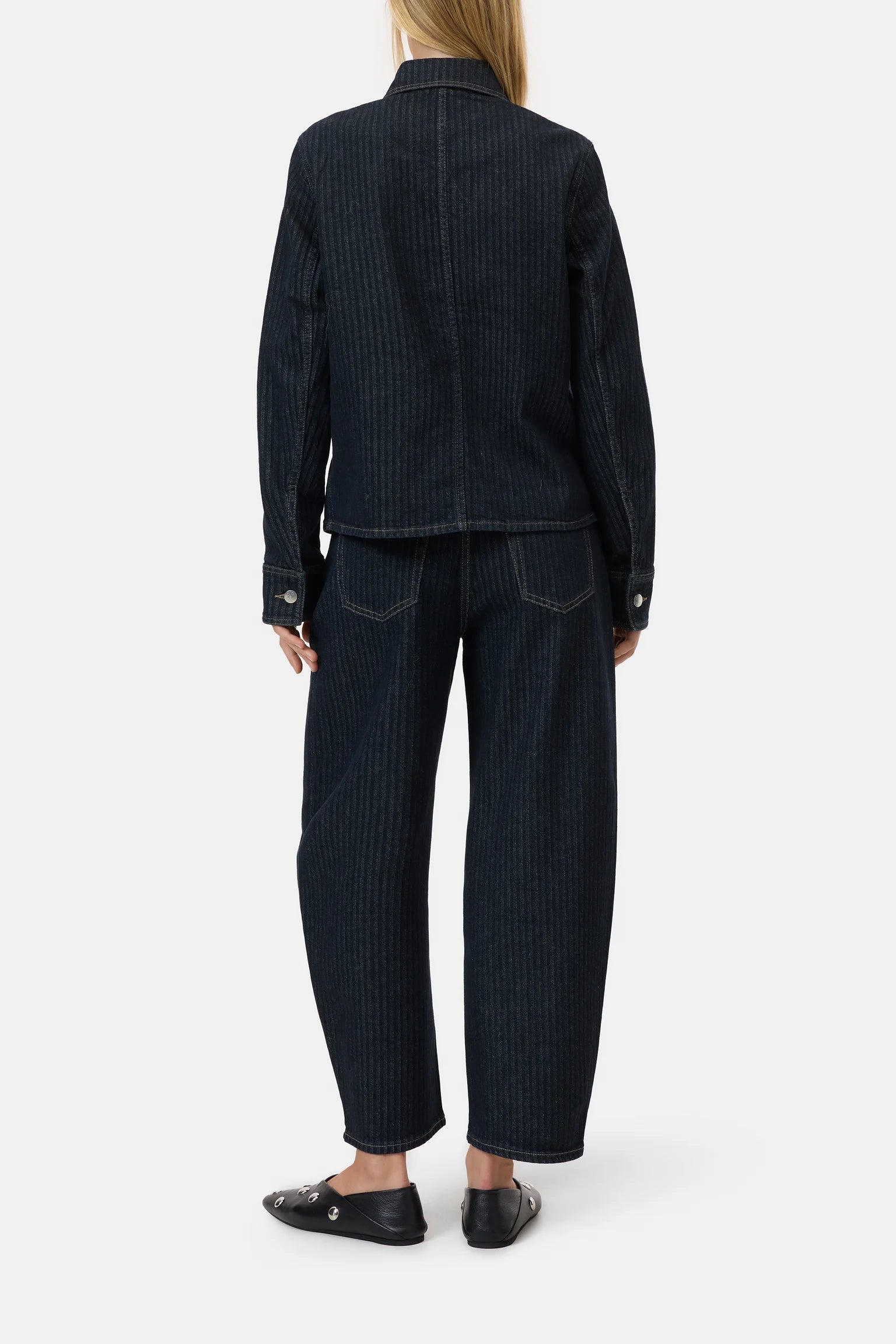 SLIM JACKET - DARK BLUE