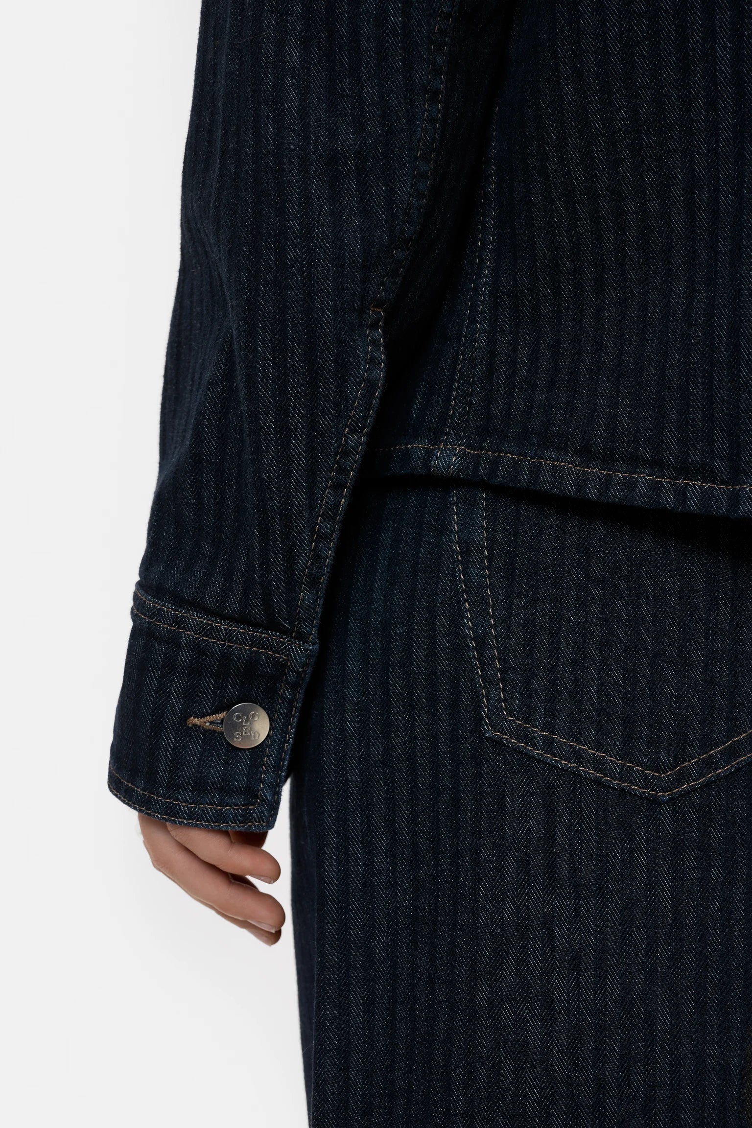 SLIM JACKET - DARK BLUE