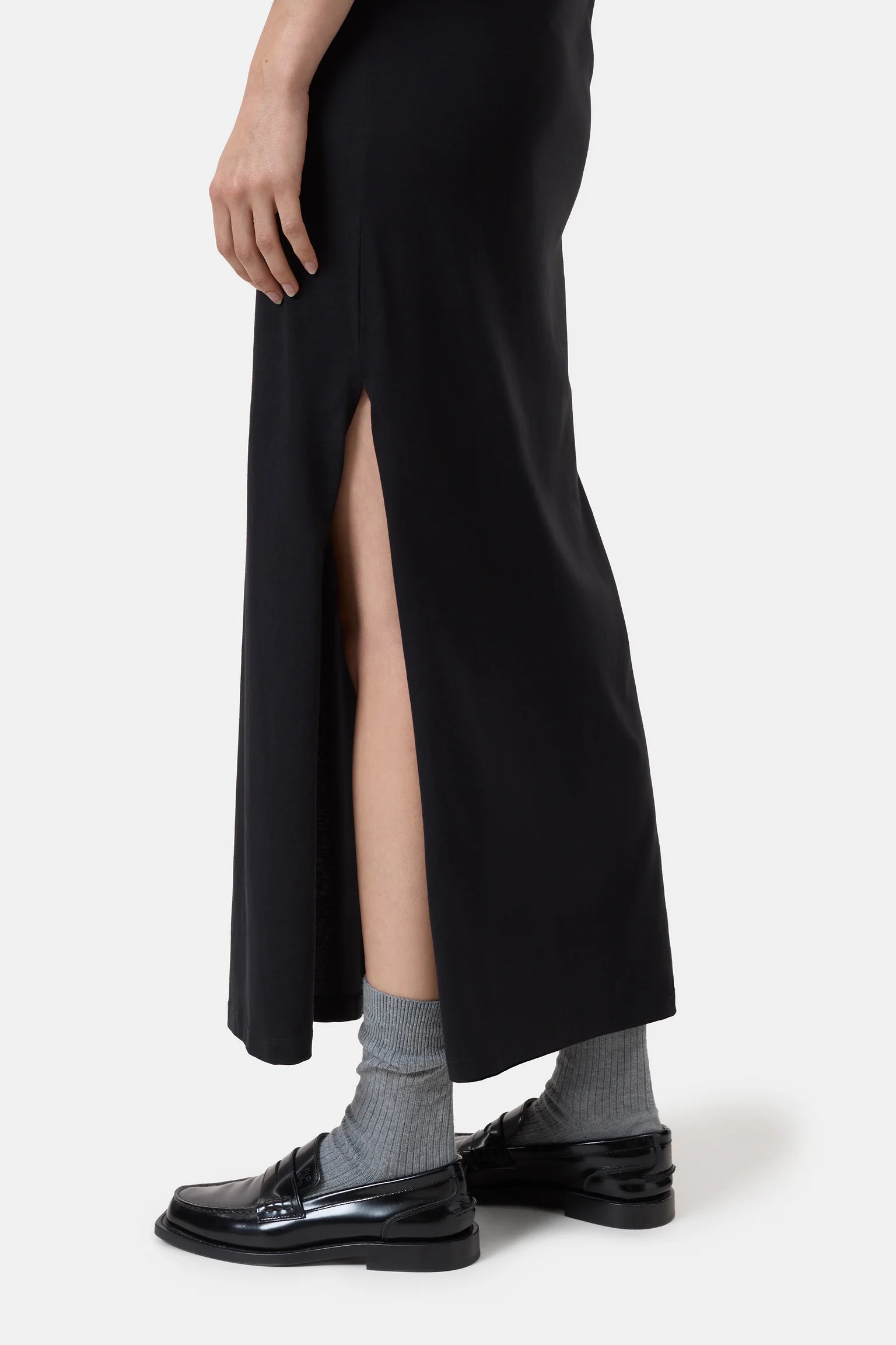 T-SHIRT DRESS - BLACK