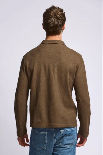 LONG SLEEVE PIQUE POLO