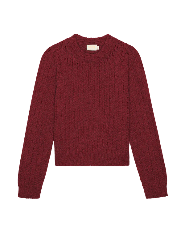 EBONI SWEATER - DANISH RED