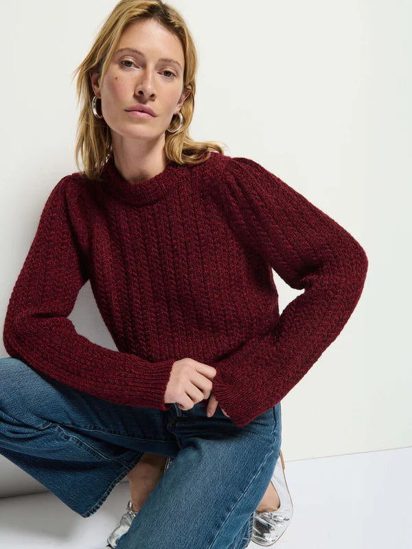 EBONI SWEATER - DANISH RED