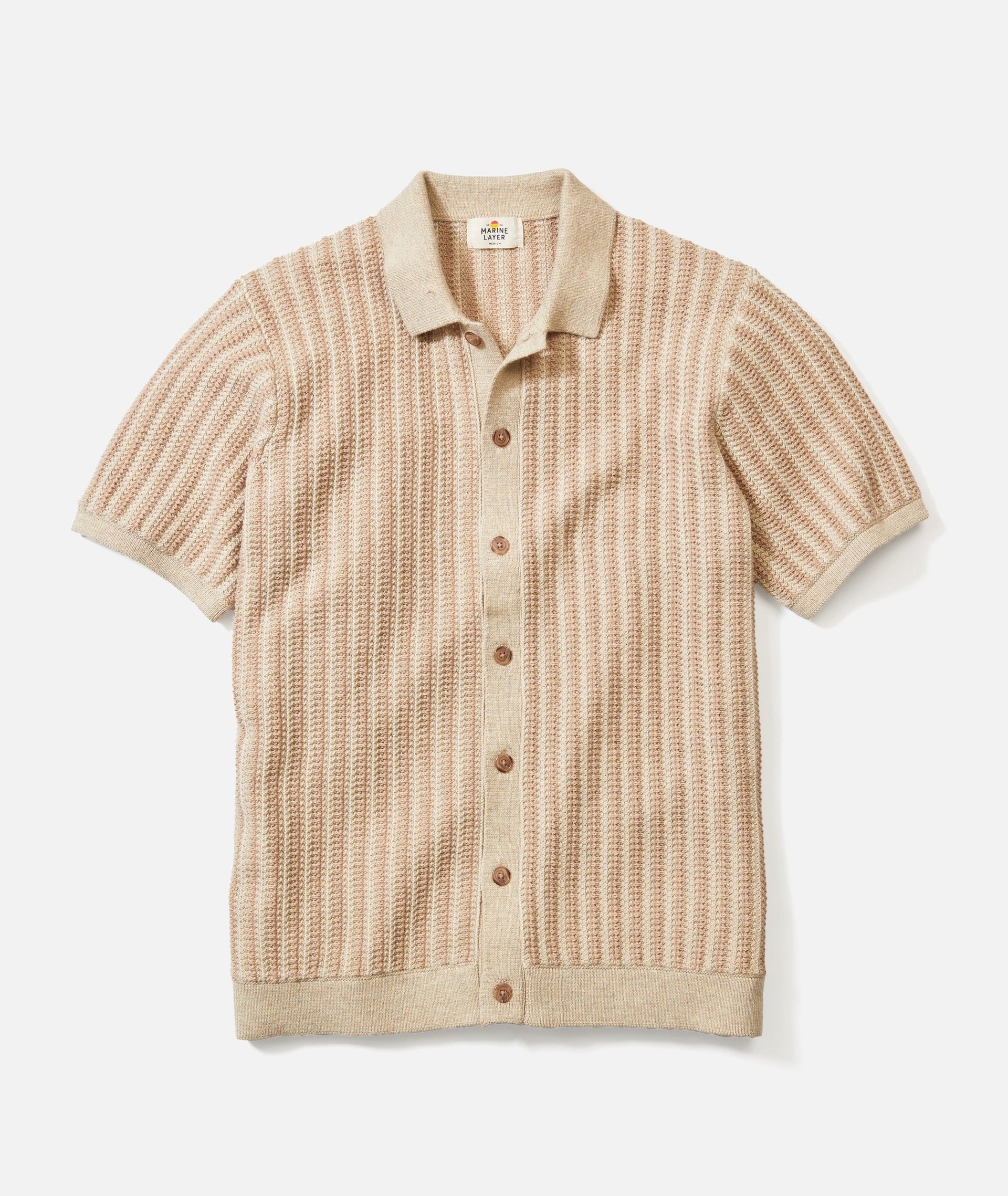 GRAHAM SWEATER SHIRT - TAUPE