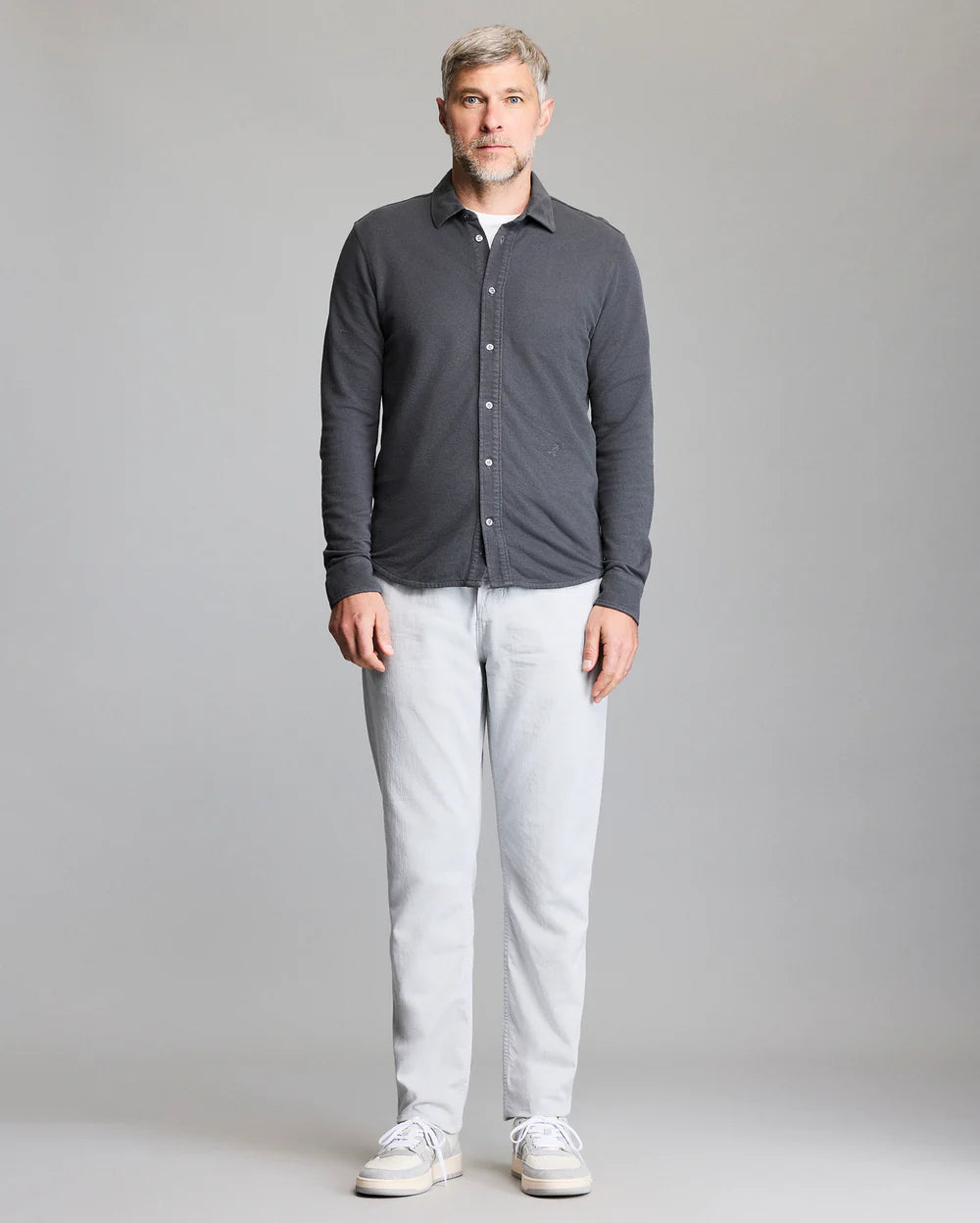 L/S YELLOWHAMMER SHIRT - ASPHALT