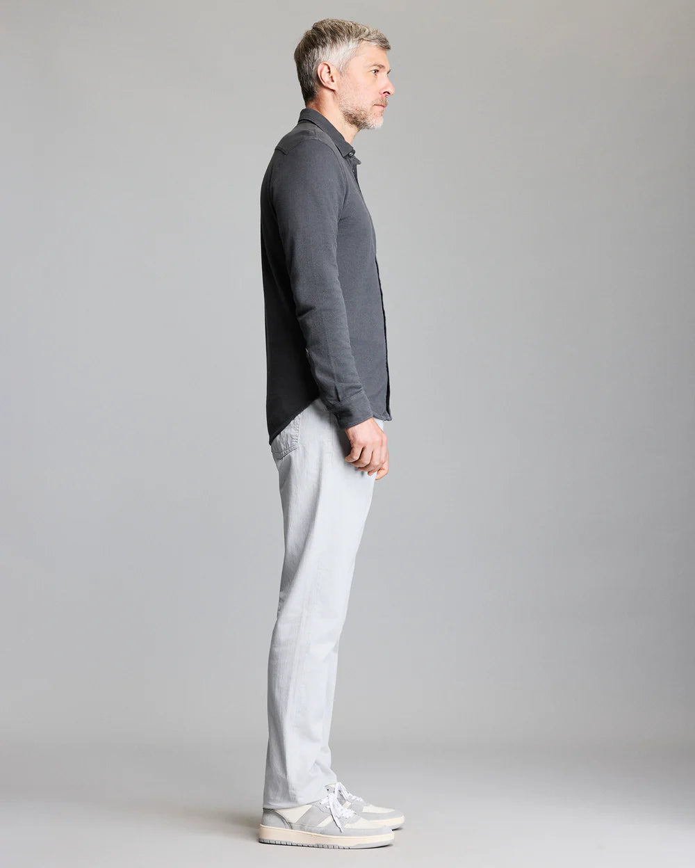 L/S YELLOWHAMMER SHIRT - ASPHALT