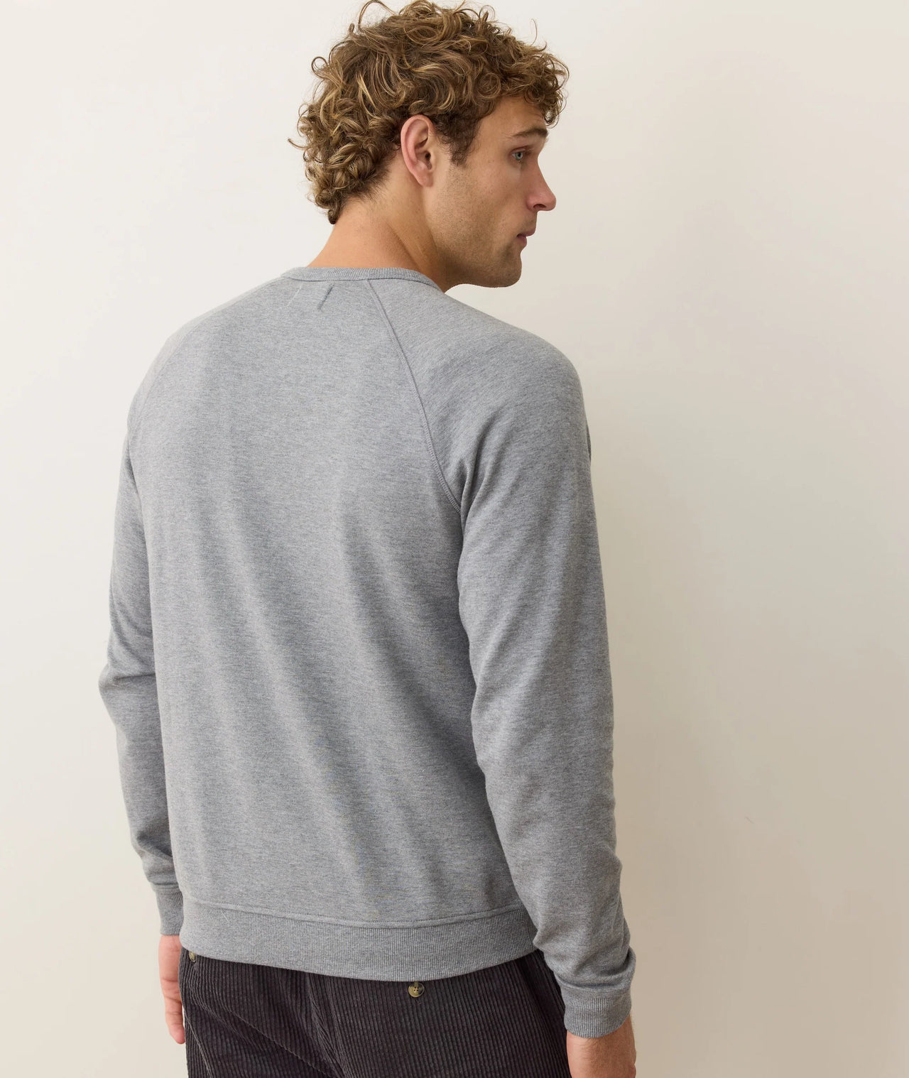 PACIFICA STRETCH RAGLAN - HEATHER GREY