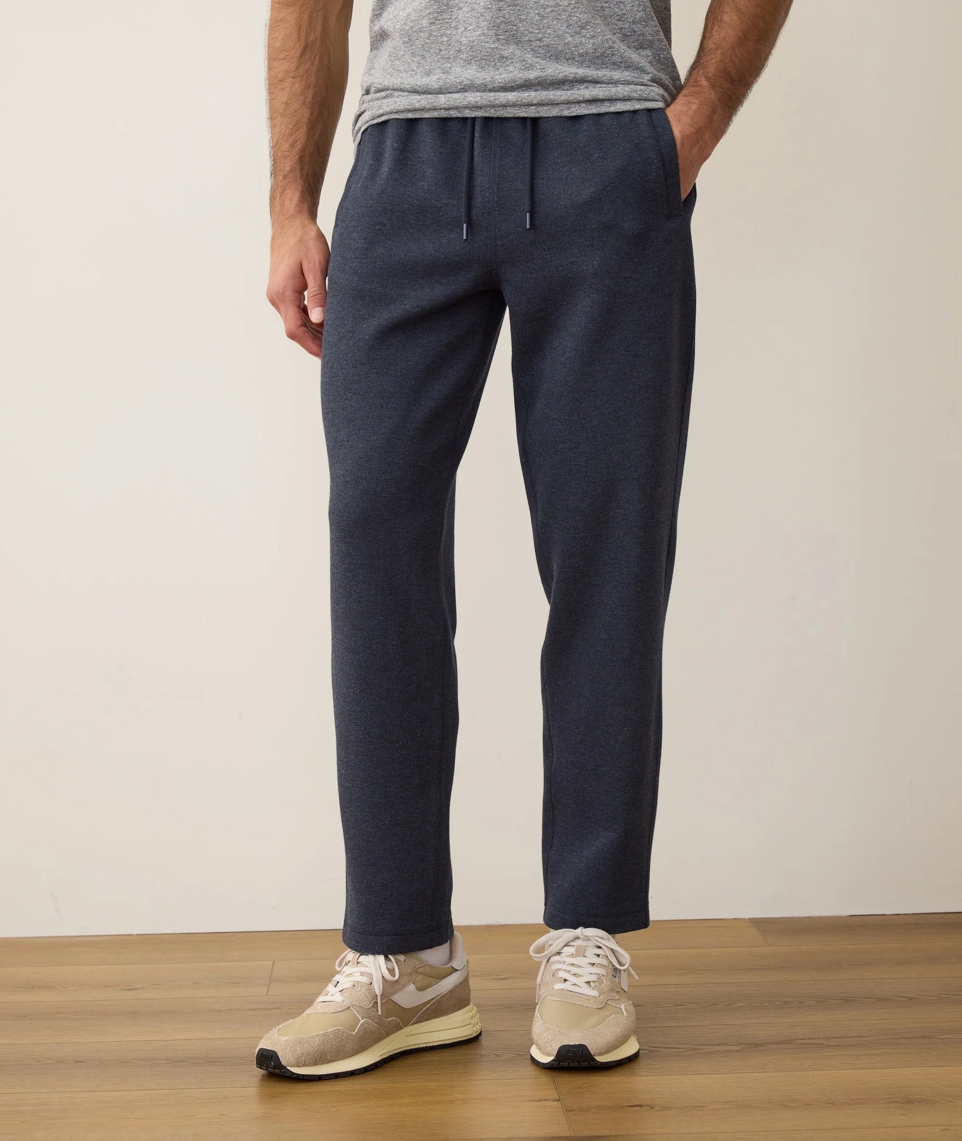 SCUBA KNIT JOGGER - NAVY