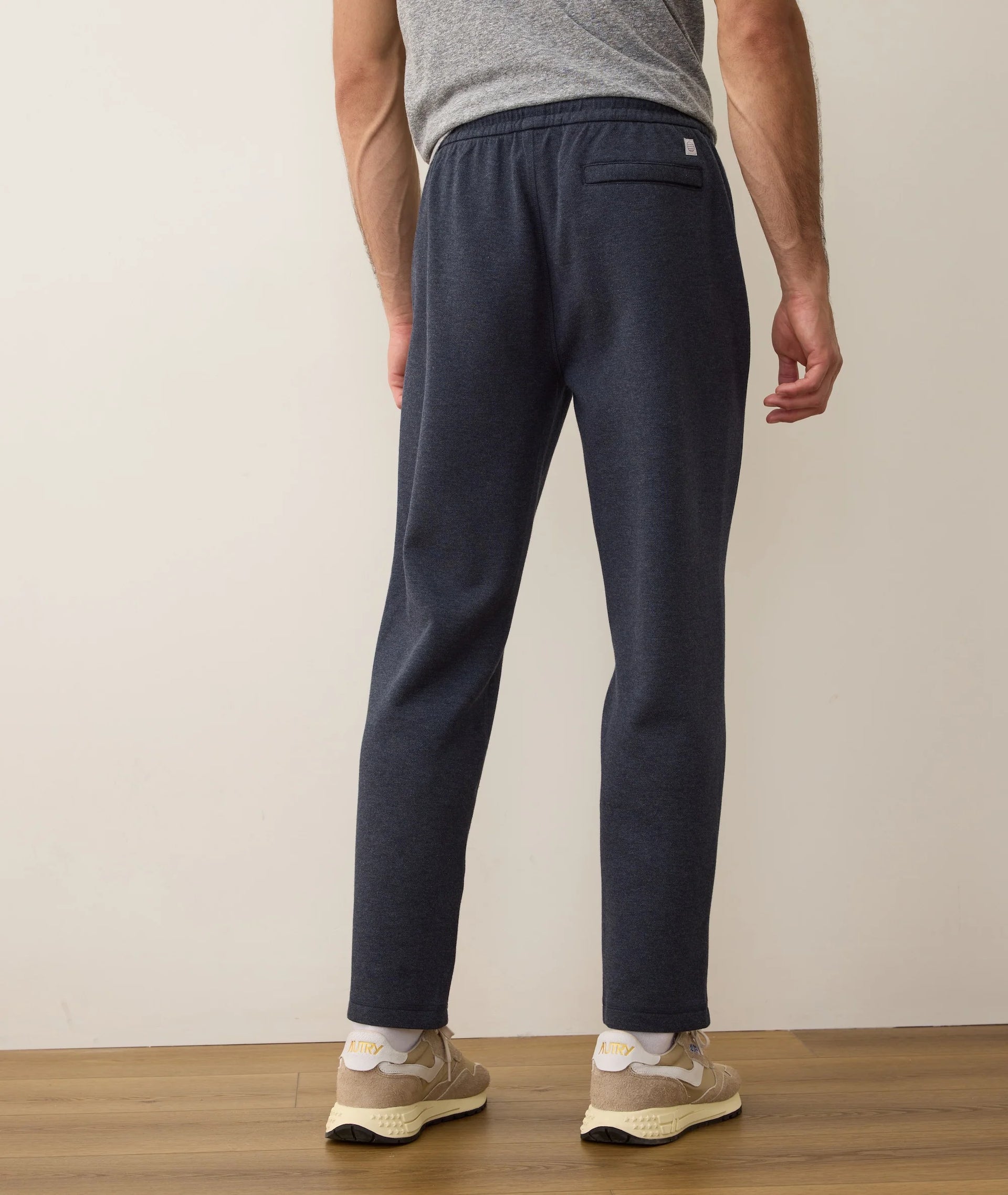 SCUBA KNIT JOGGER - NAVY