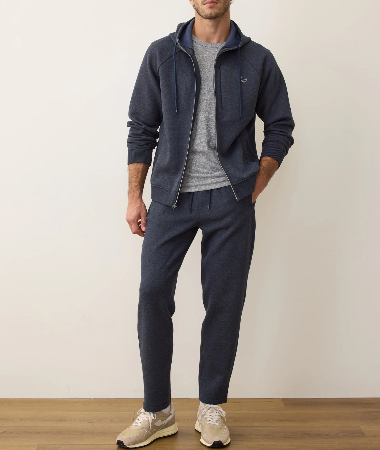 SCUBA KNIT JOGGER - NAVY