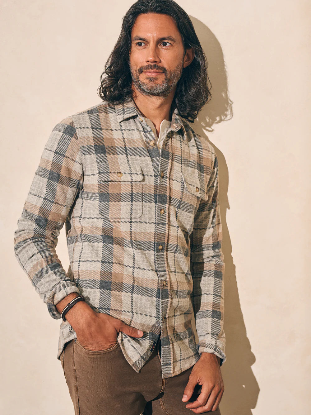 LEGEND SWEATER SHIRT - WESTERN OUTPOST PLAID