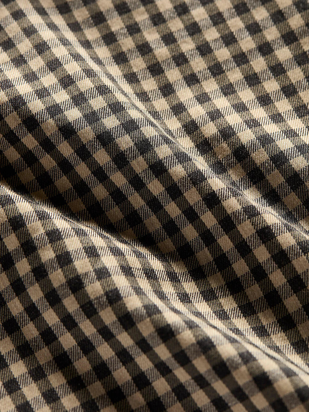 MOVEMENT SHIRT - CHARCOAL/TAN GINGHAM