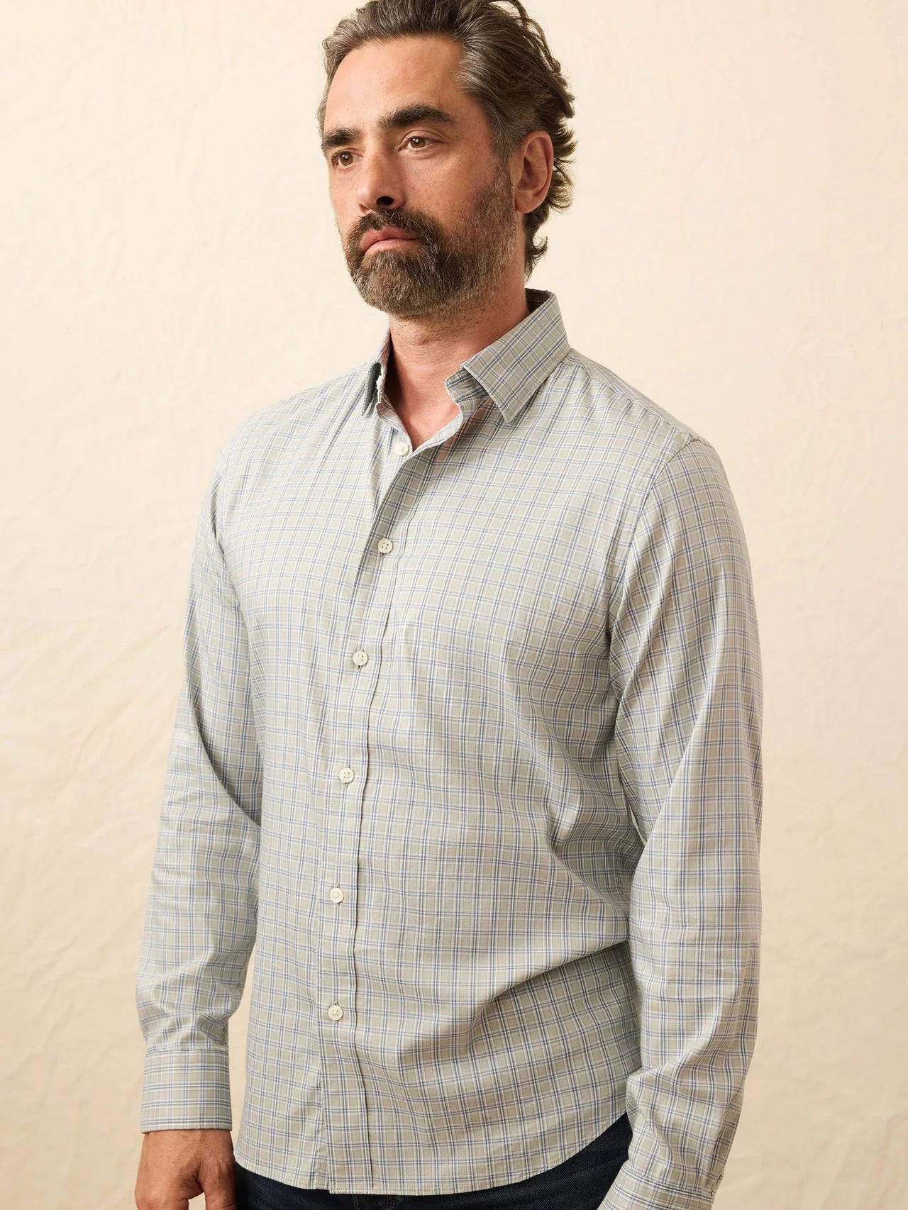 MOVEMENT SHIRT - SAGE RIVER PLAID