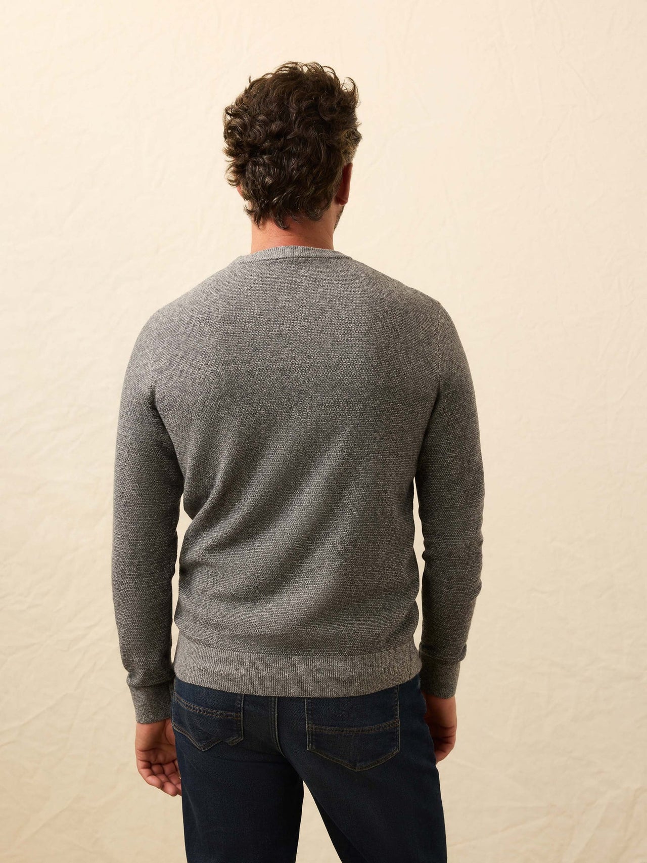JACKSON CREWNECK SWEATER - DARK ASH FEEDER