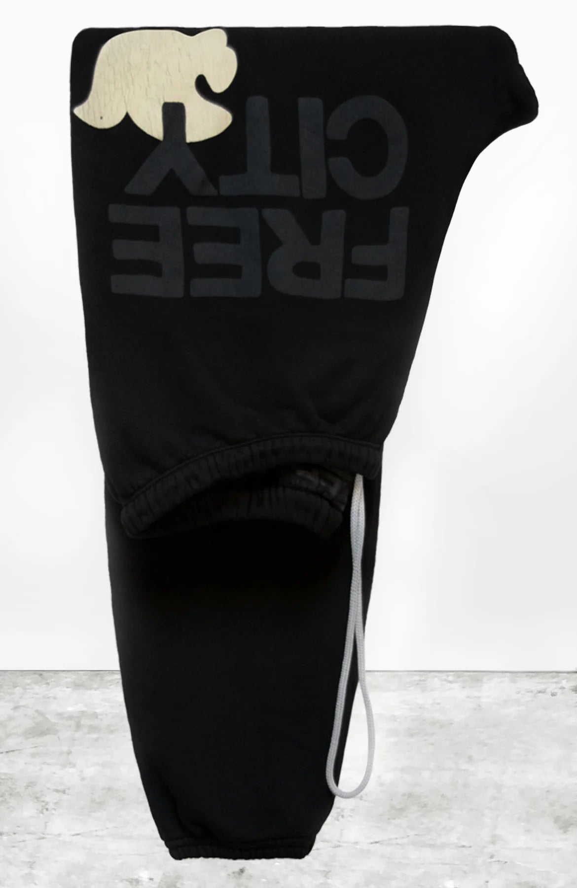 FREECITY LARGE SWEATPANT - BLACKSPACE CREAM