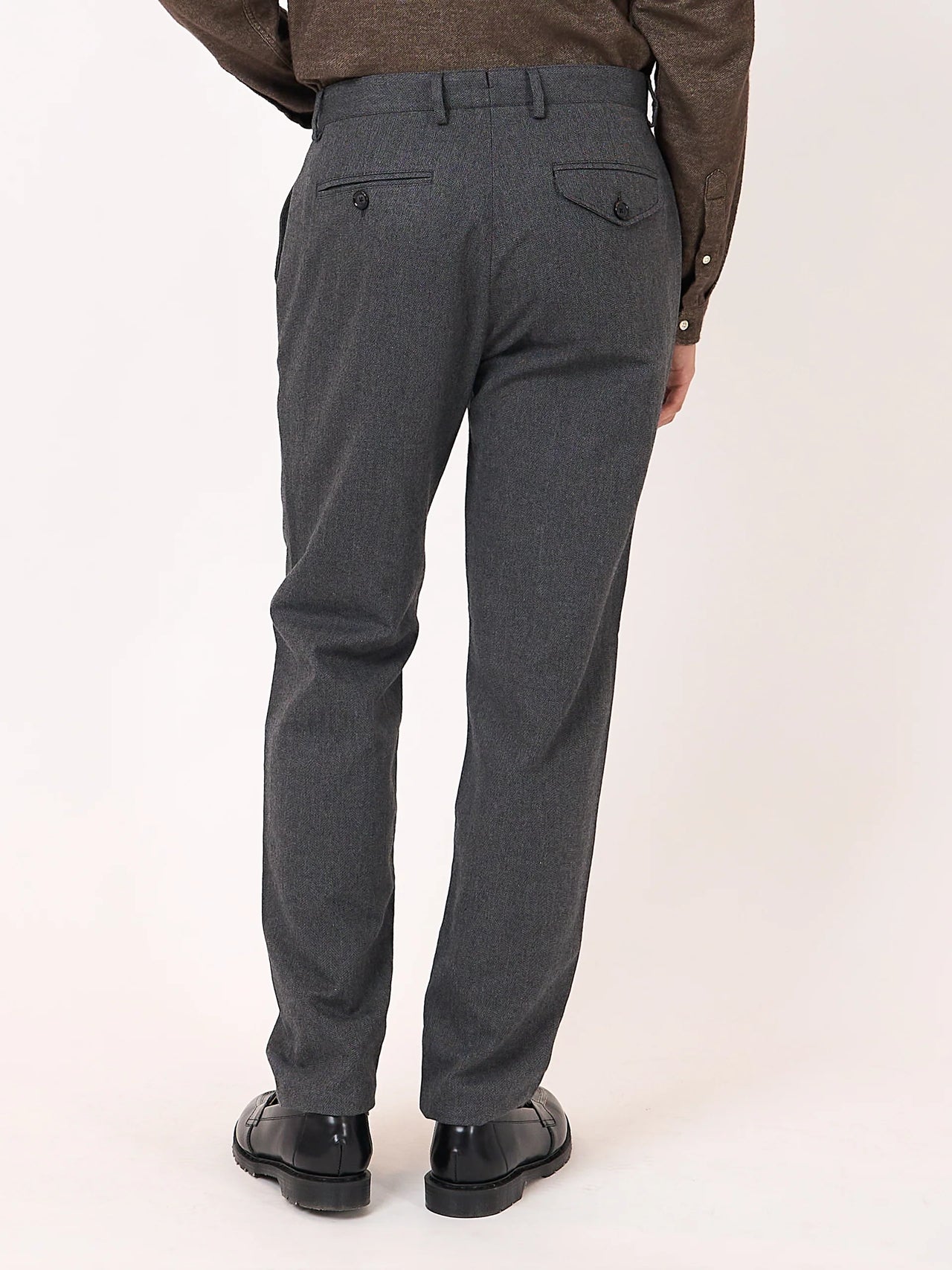 FISHTAIL TROUSERS - CHARCOAL