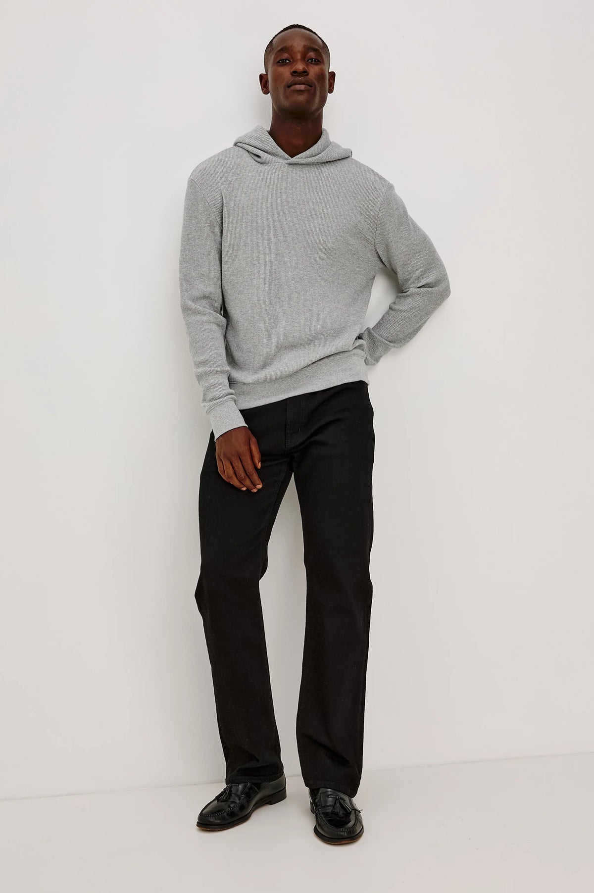 GATES HOODIE - HEATHER GREY